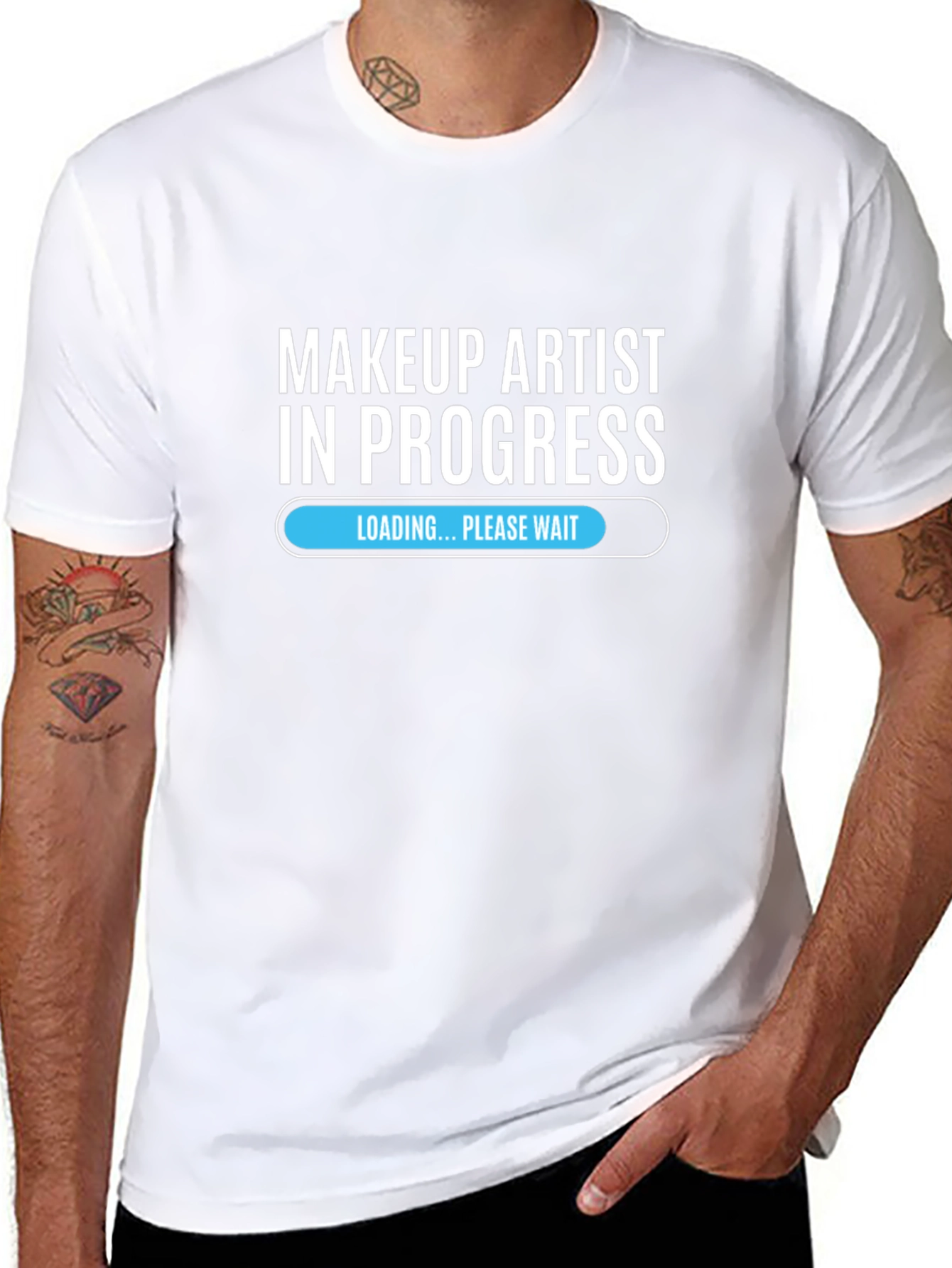 Makeup Artist in Progress Tee
