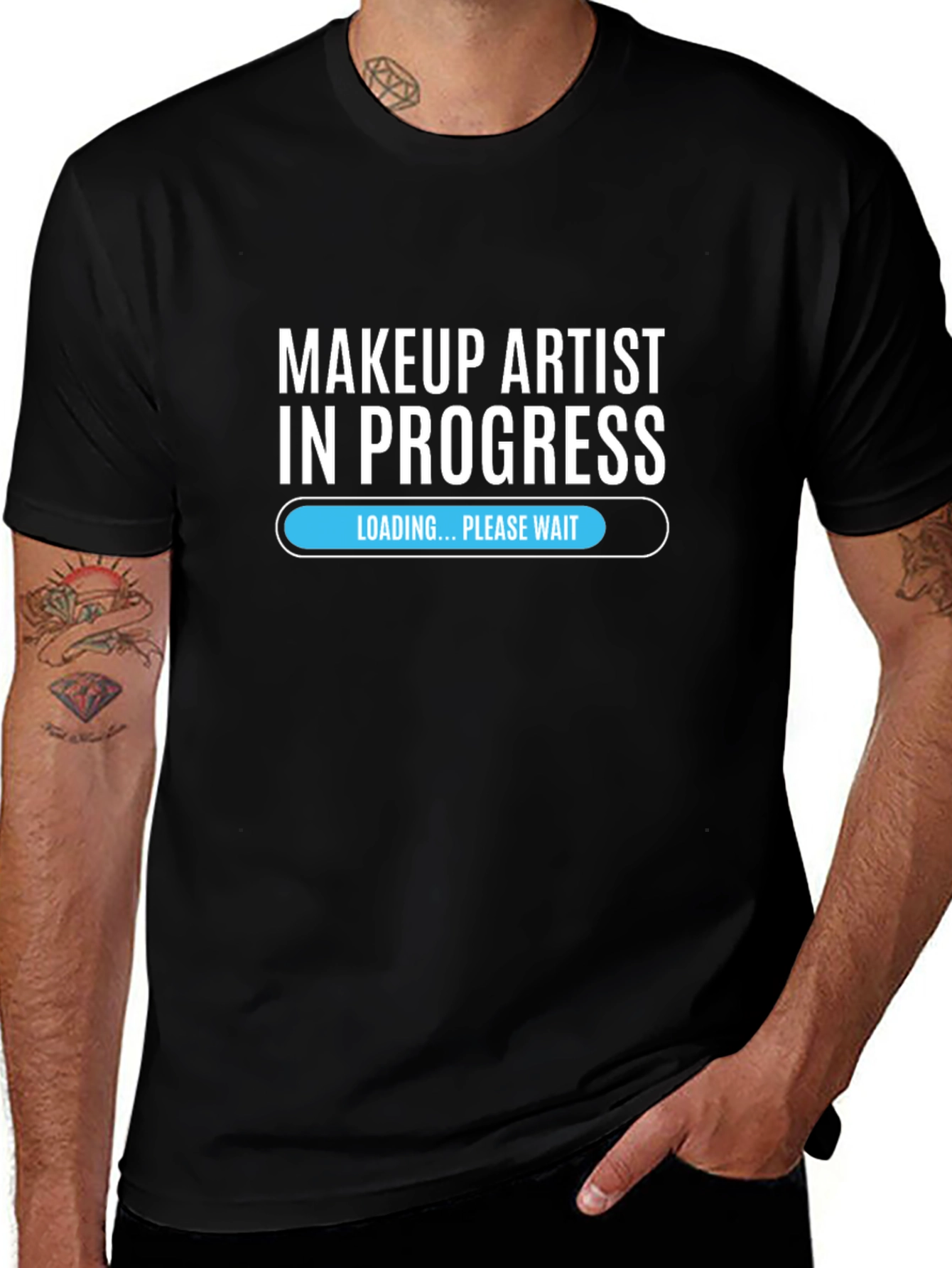 Makeup Artist in Progress Tee