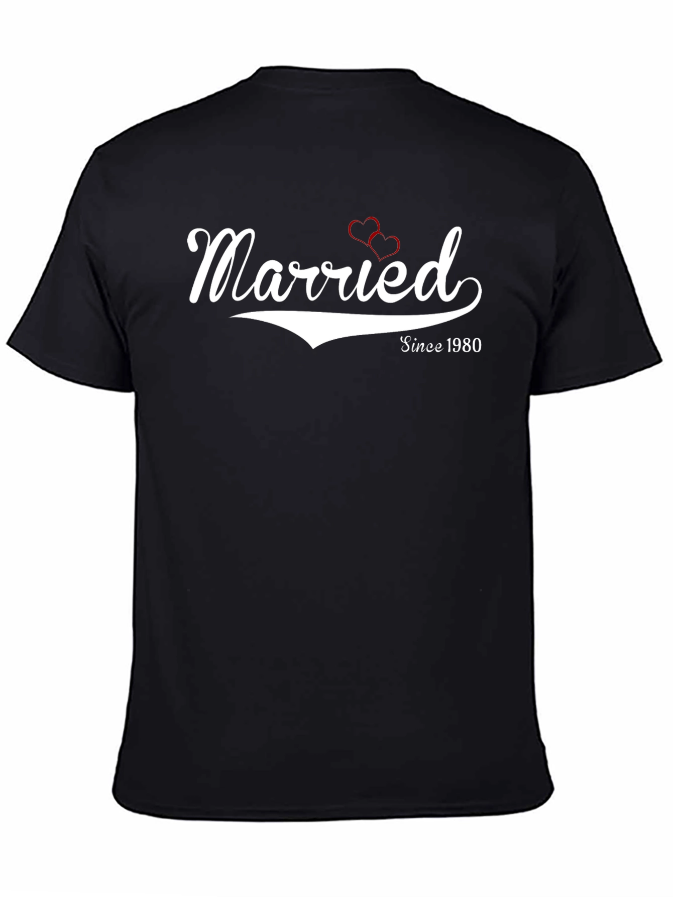 Married Since 1980 Graphic Tee - Anniversary Gift