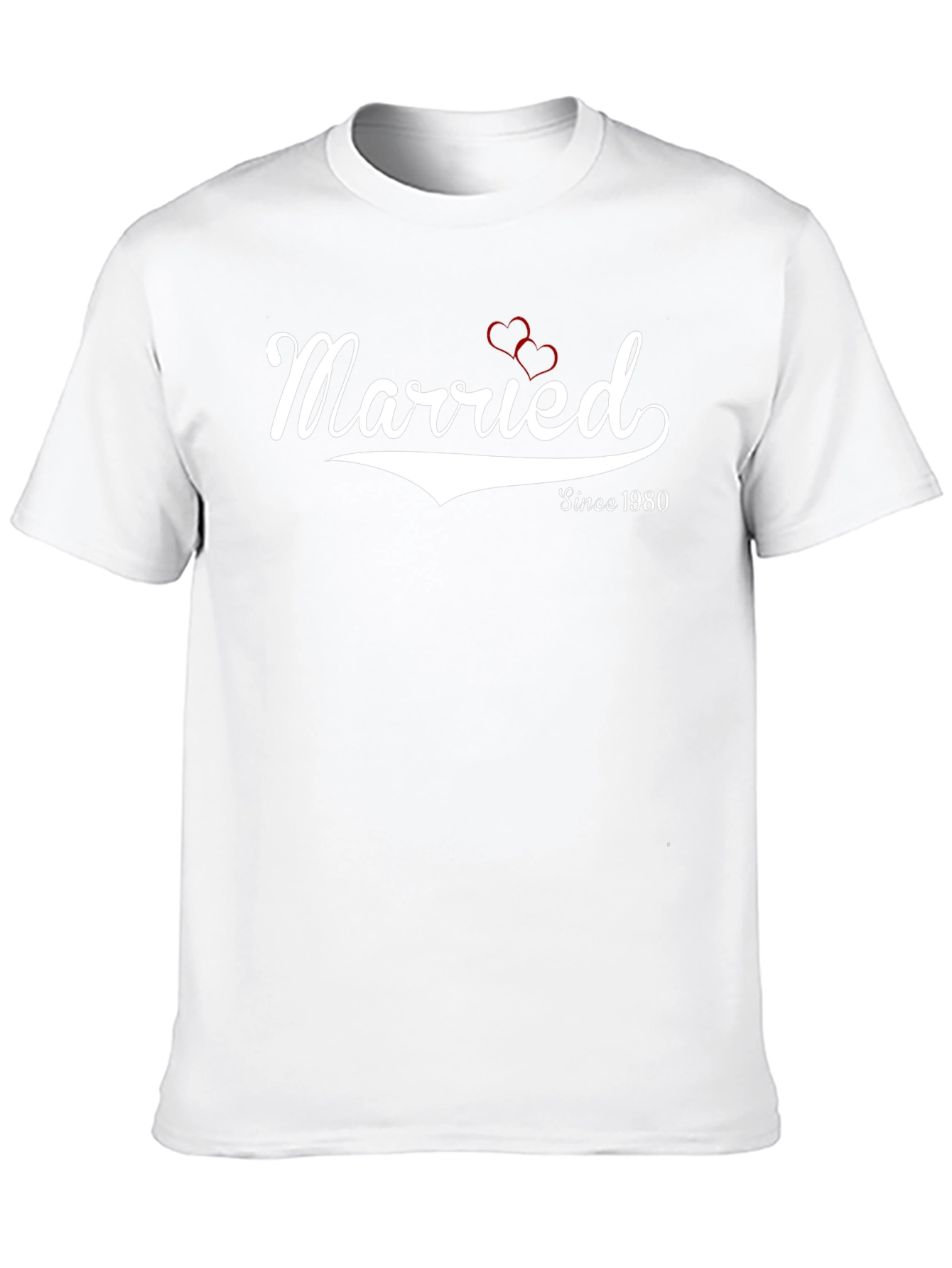 Married Since 1980 Graphic Tee - Anniversary Gift
