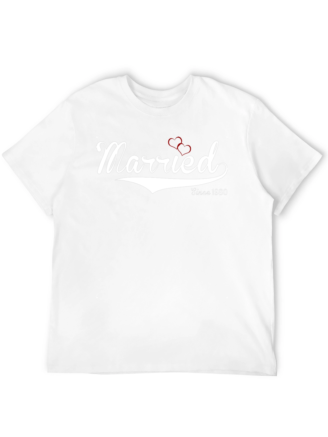 Married Since 1980 Graphic Tee - Anniversary Gift