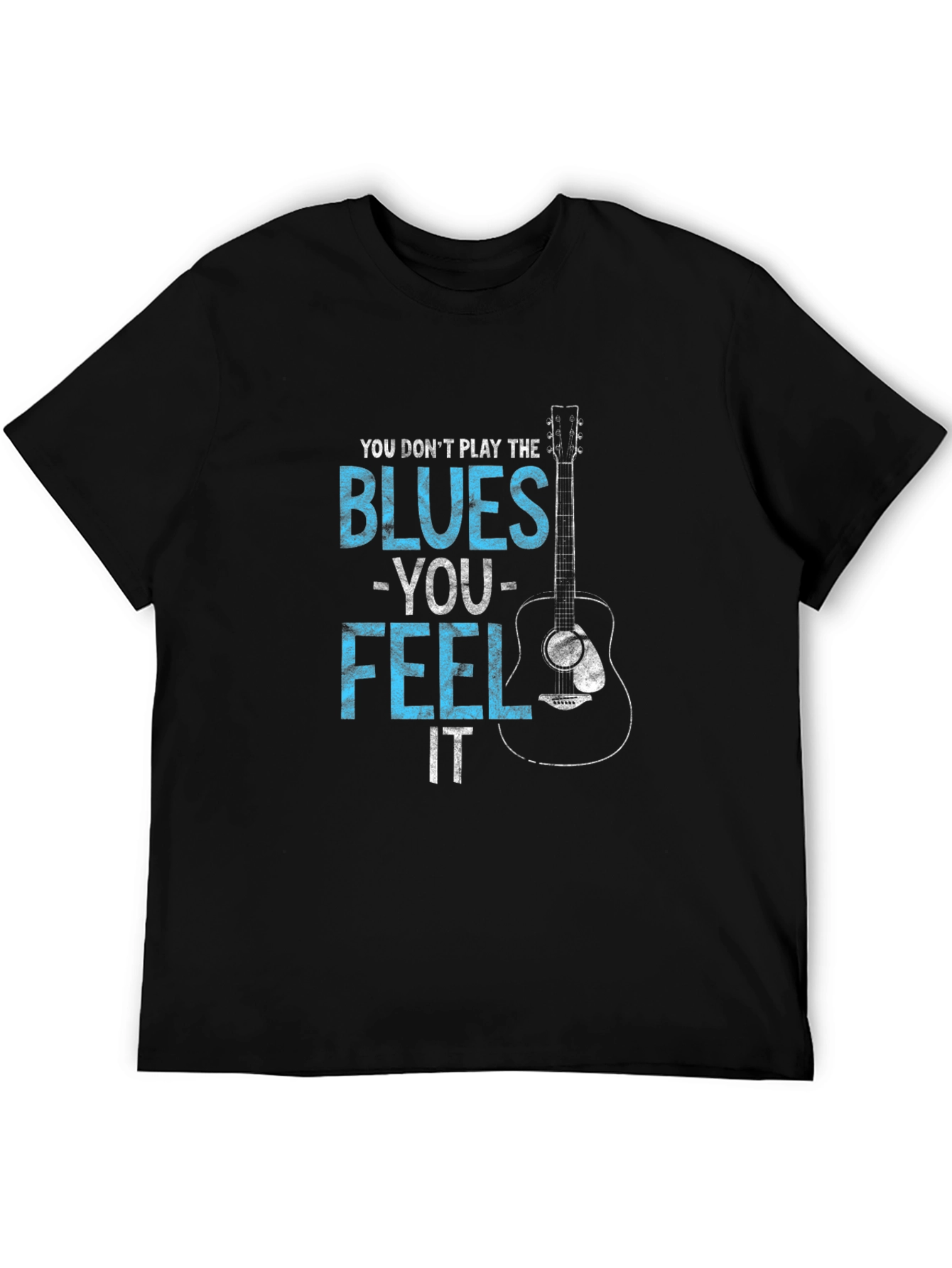 Blues Music T-Shirt - Feel the Music