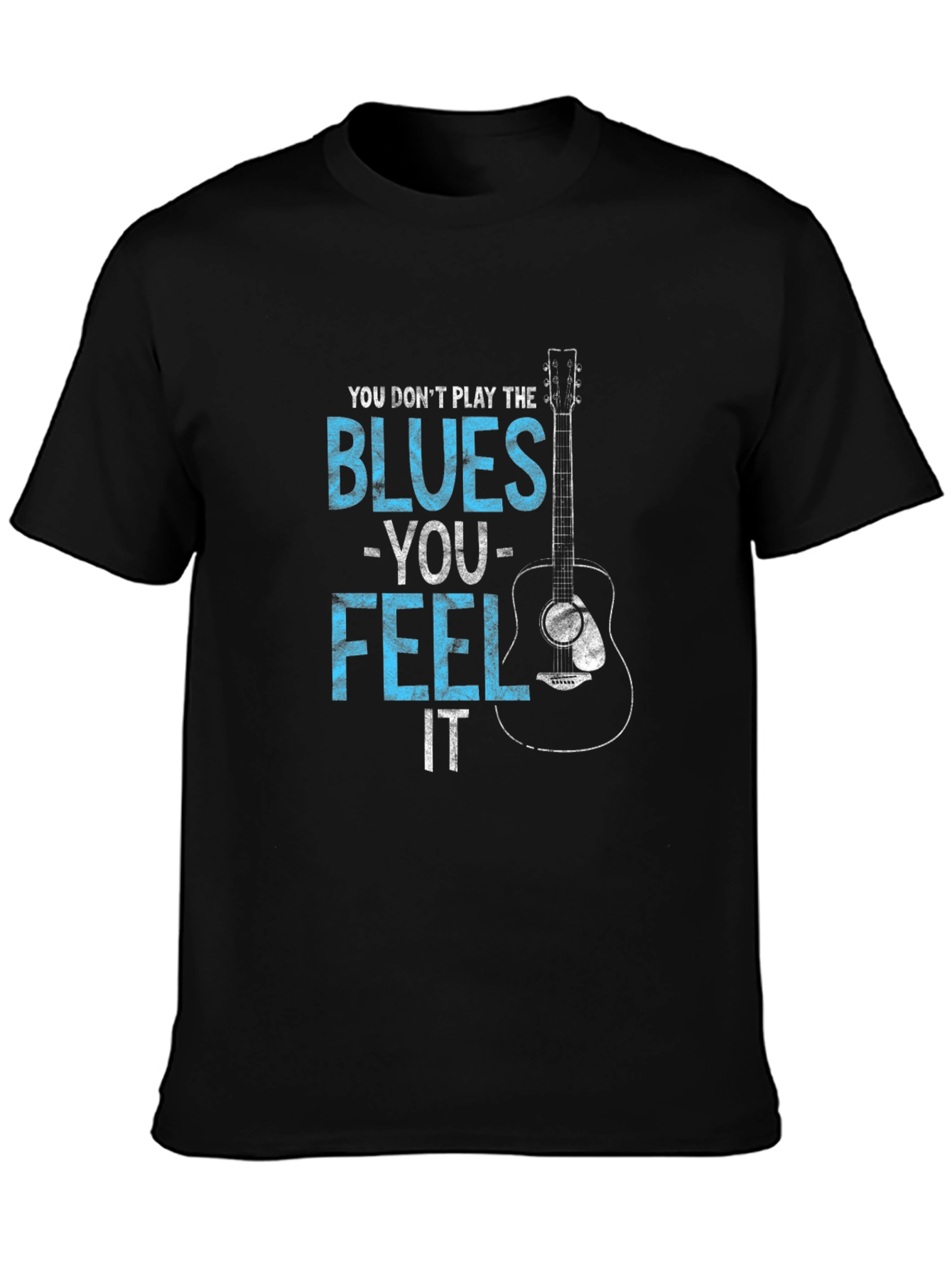 Blues Music T-Shirt - Feel the Music