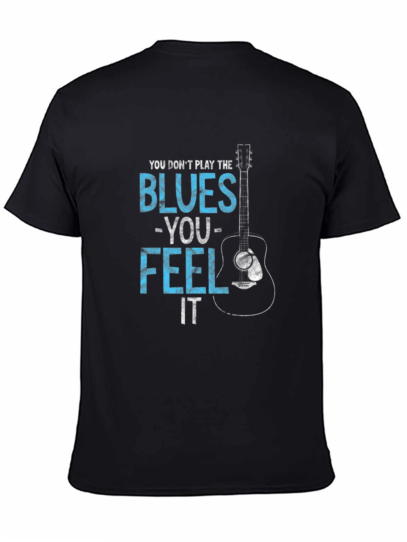 Blues Music T-Shirt - Feel the Music