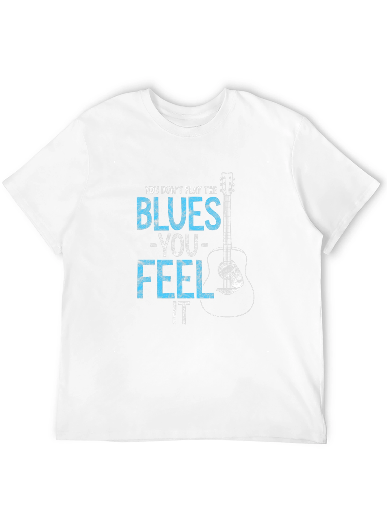 Blues Music T-Shirt - Feel the Music