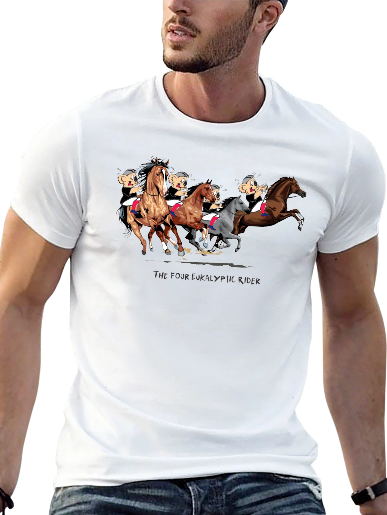 The Four Eukalyptic Rider Graphic Tee