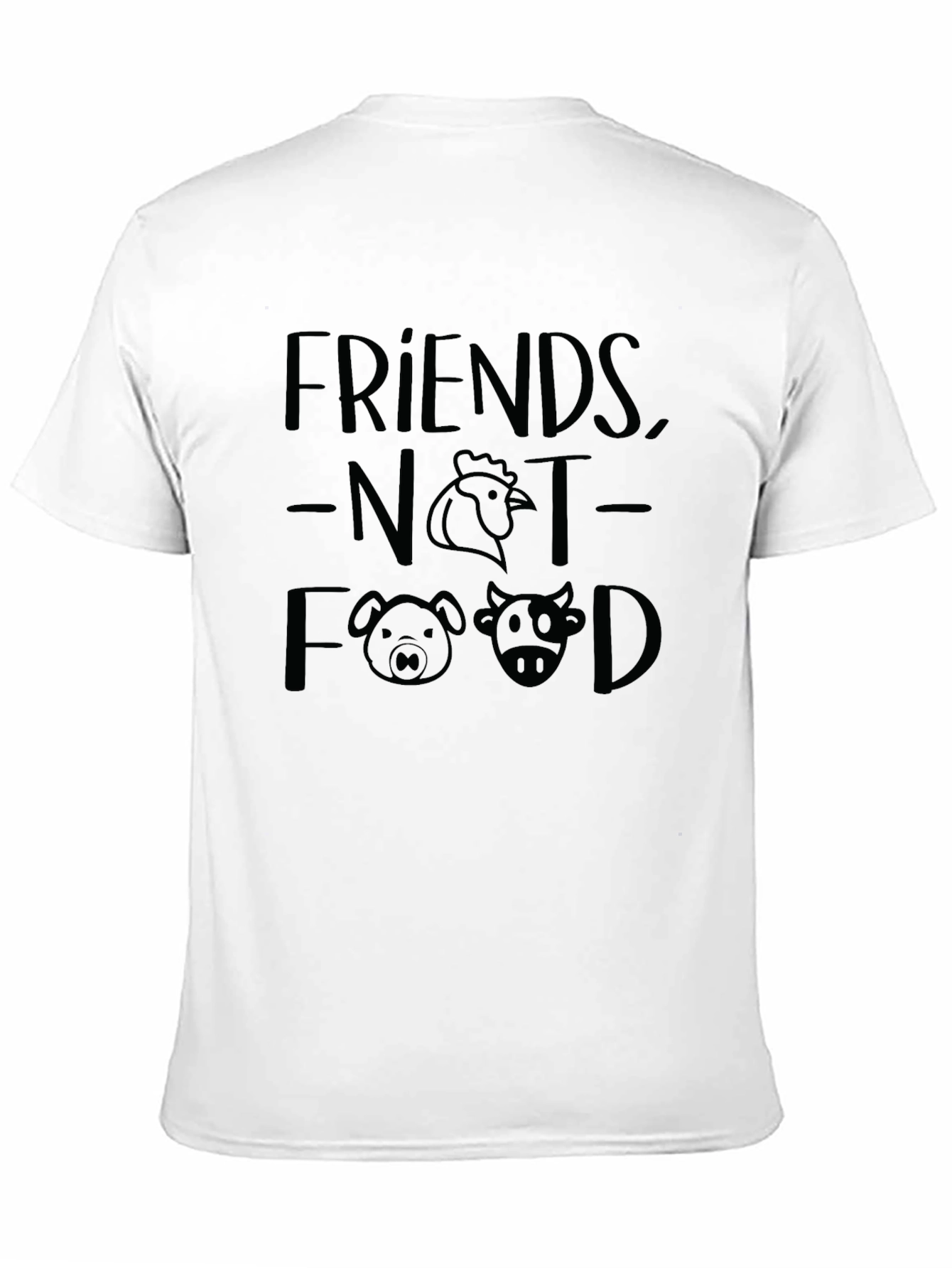 Friends Not Food Vegan T-Shirt