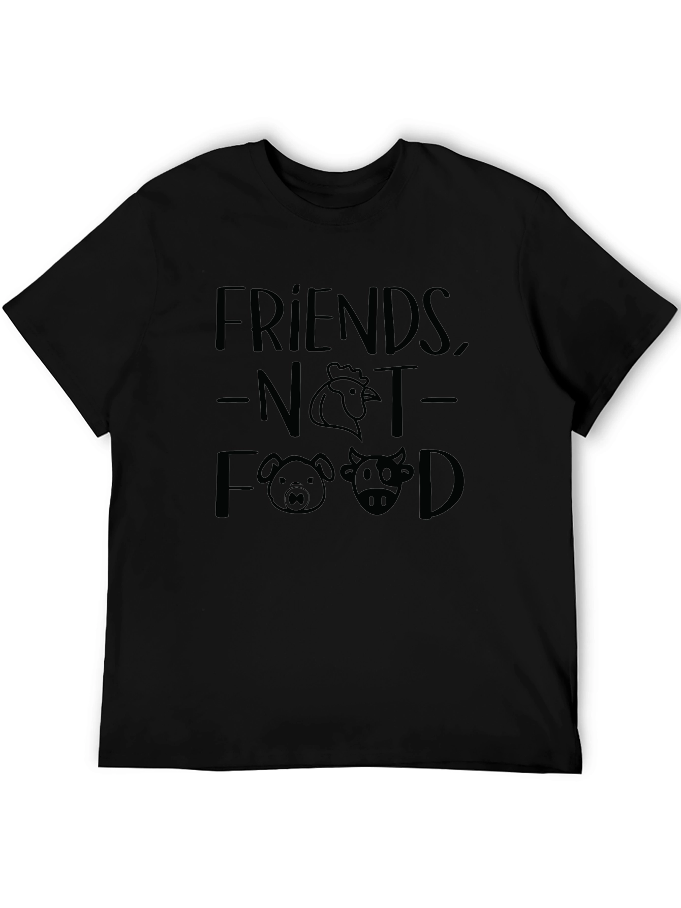 Friends Not Food Vegan T-Shirt