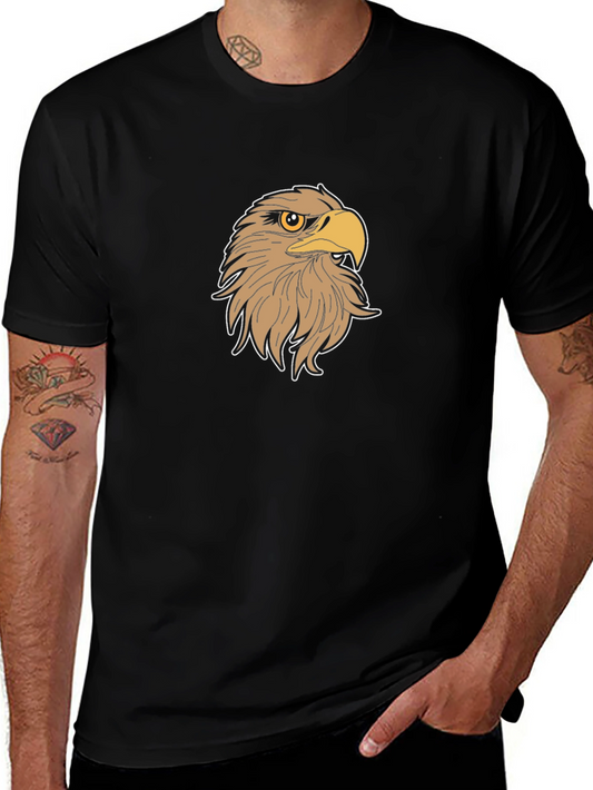 Eagle Graphic Tee - Black Short Sleeve T-Shirt