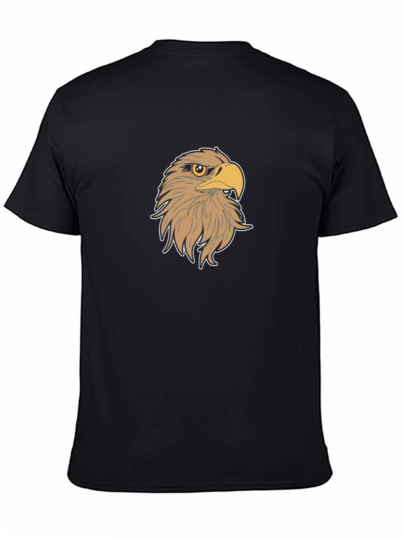 Eagle Graphic Tee - Black Short Sleeve T-Shirt