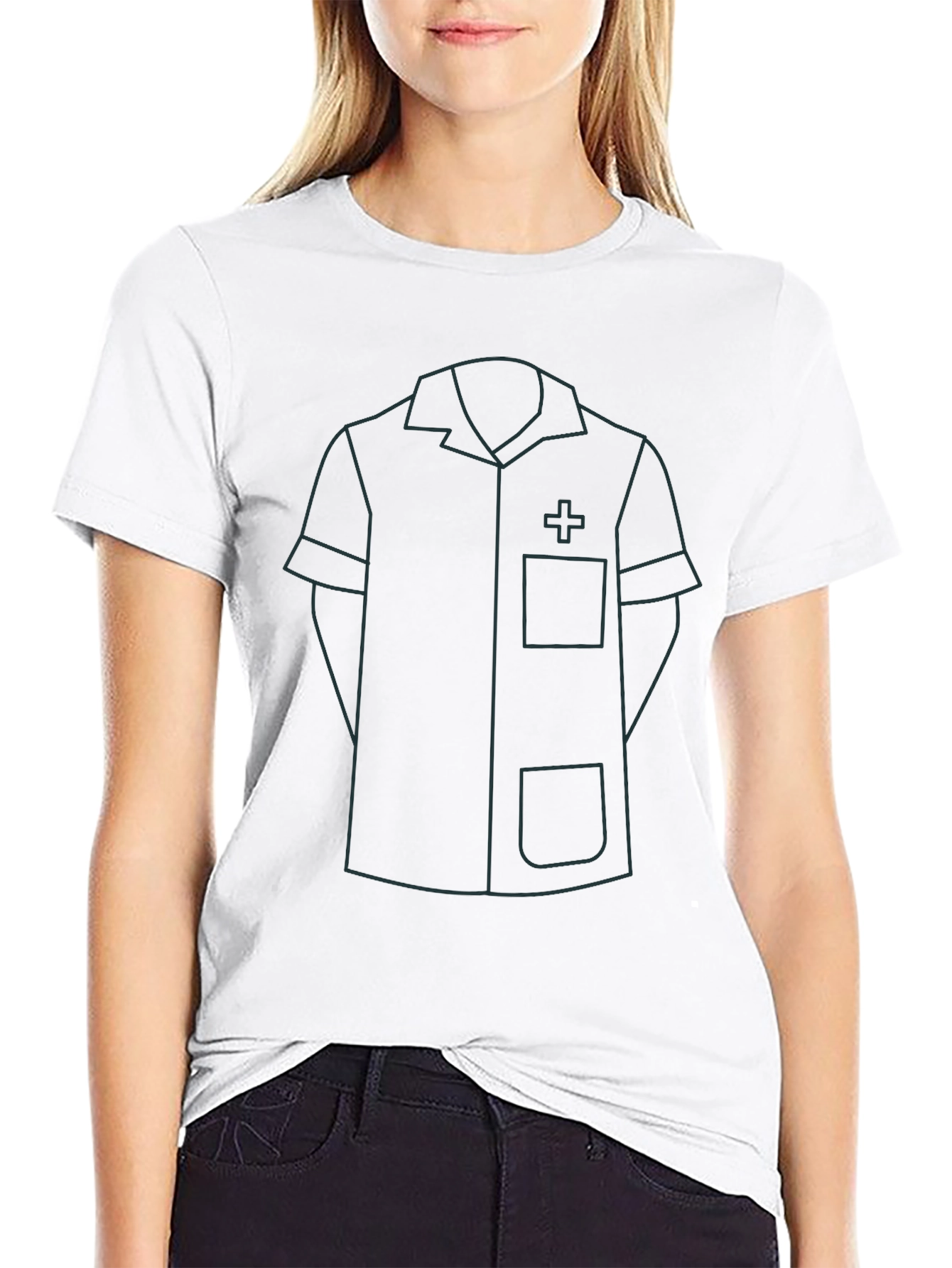 Medical Scrubs T-Shirt - Novelty Tee