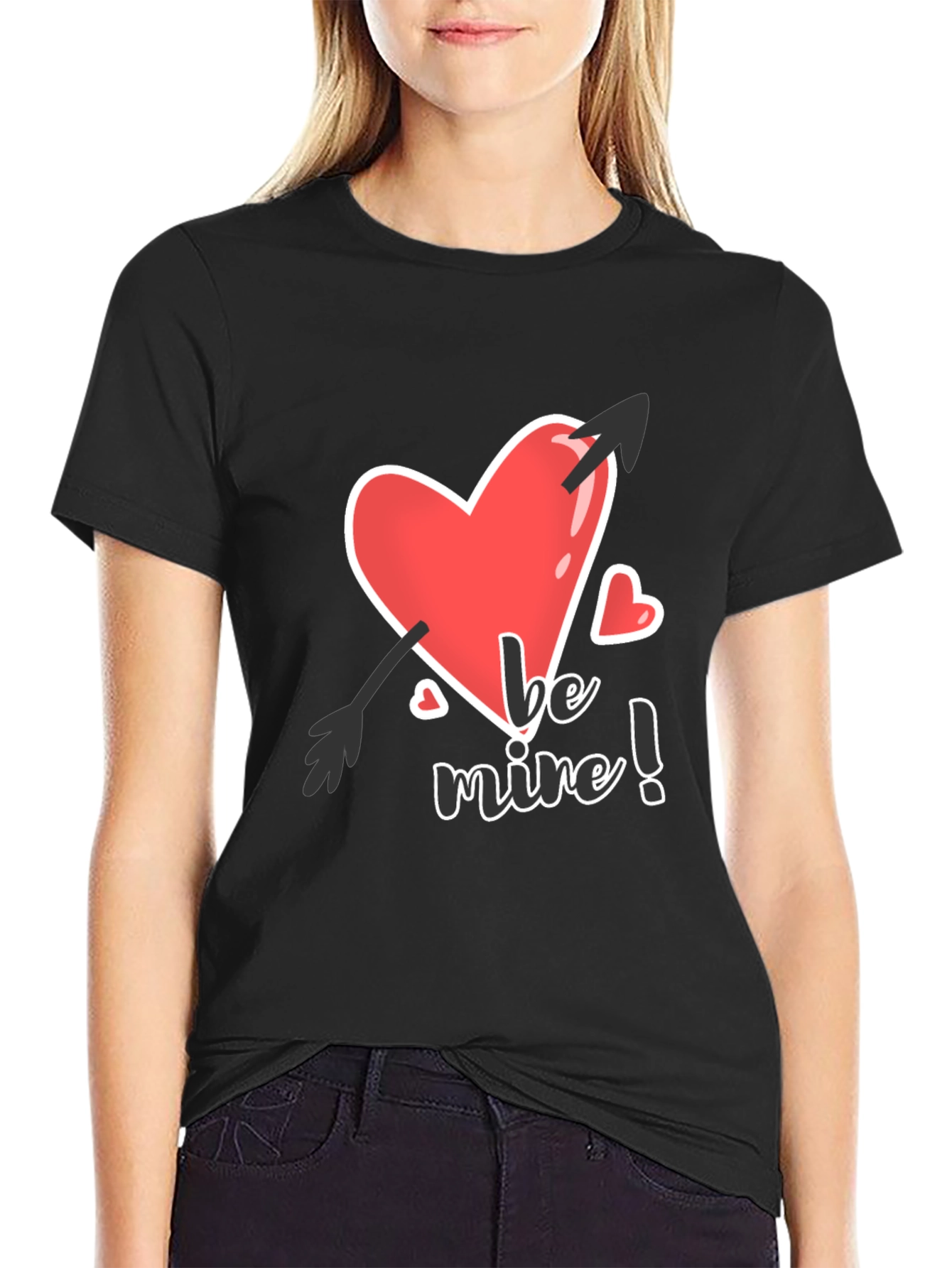 Be Mine Arrow Heart Tee - Valentines Day T-Shirt