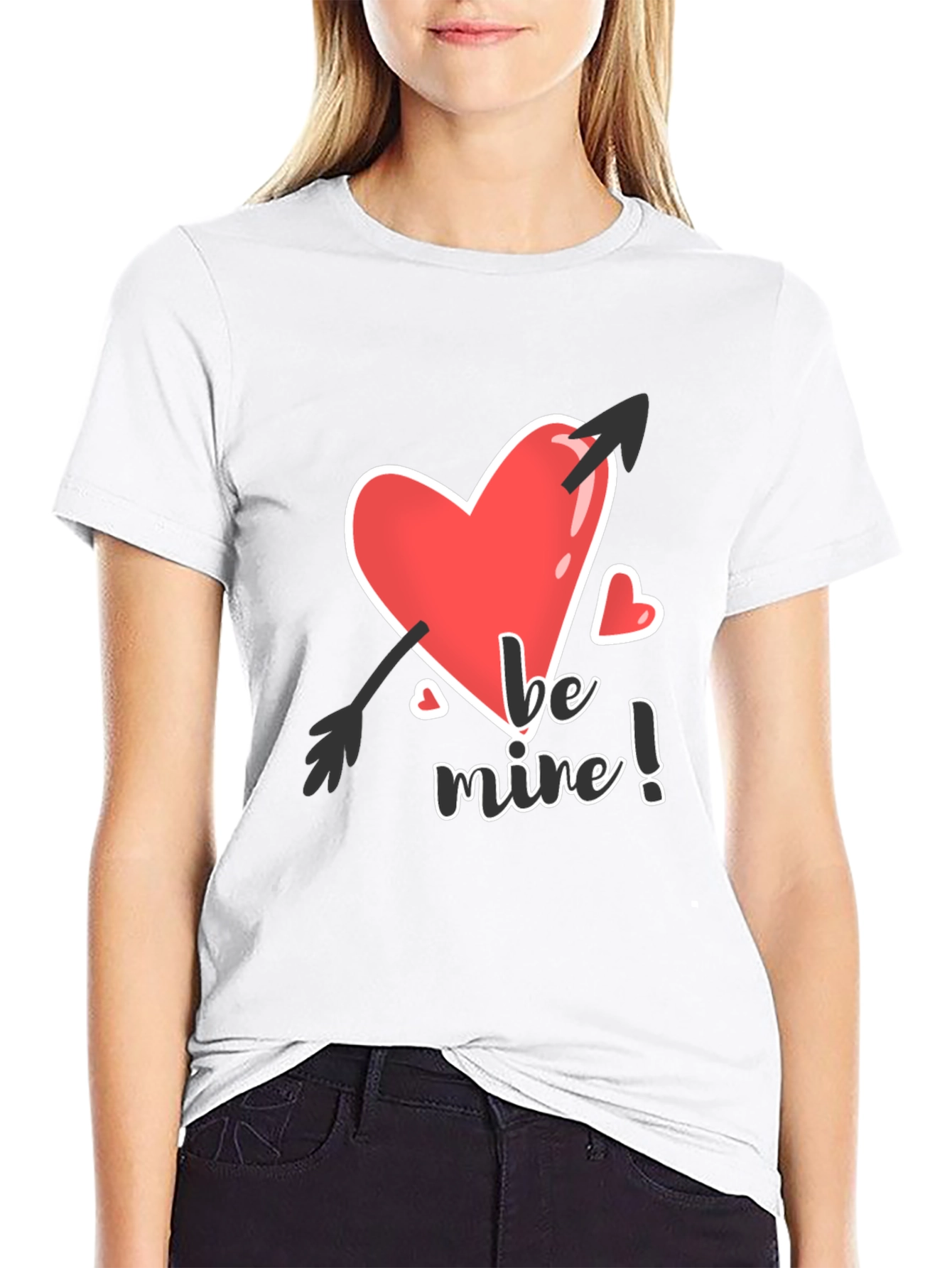 Be Mine Arrow Heart Tee - Valentines Day T-Shirt