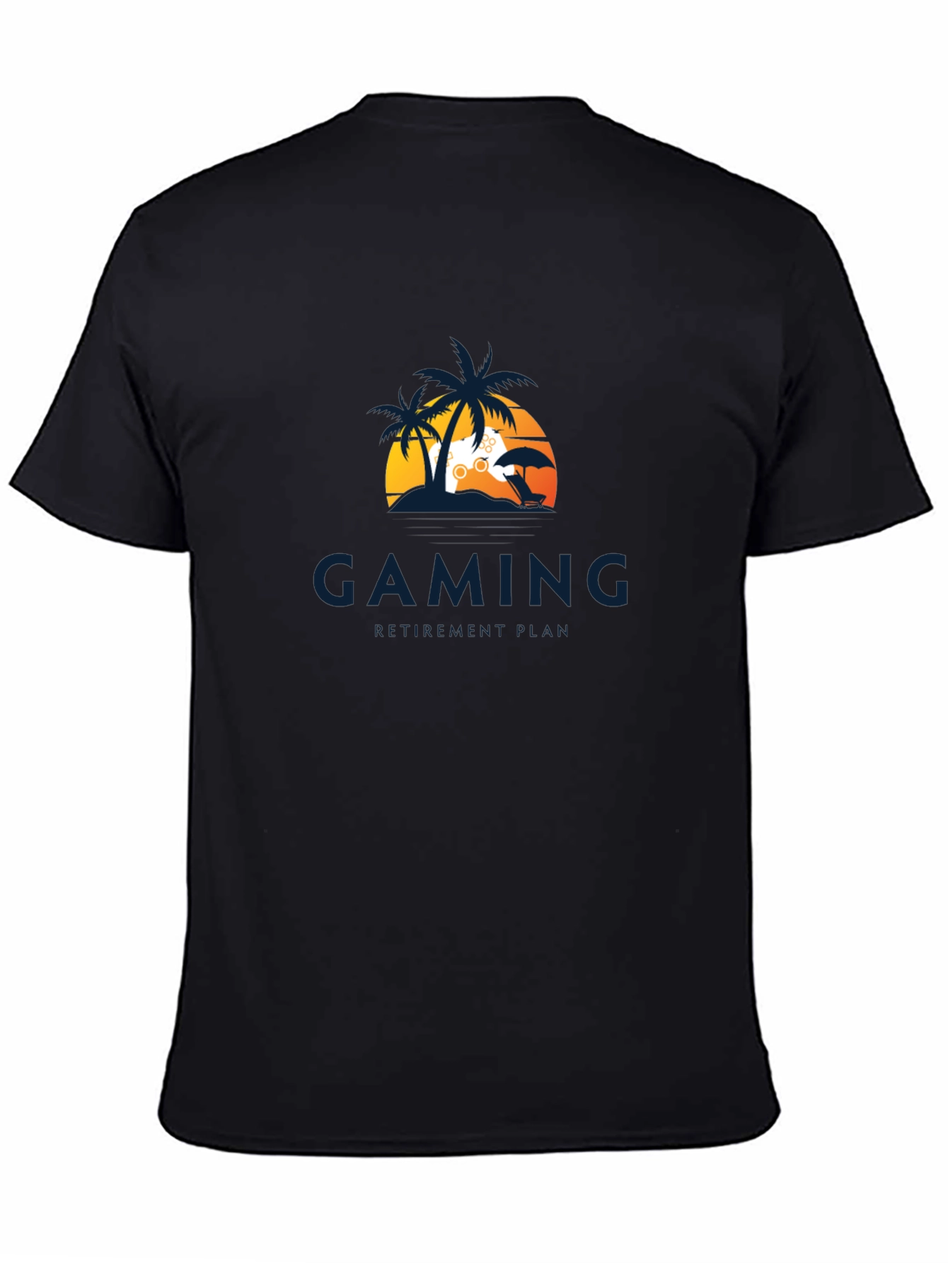 Gaming T-Shirt - Beach Vibes Gamer Tee