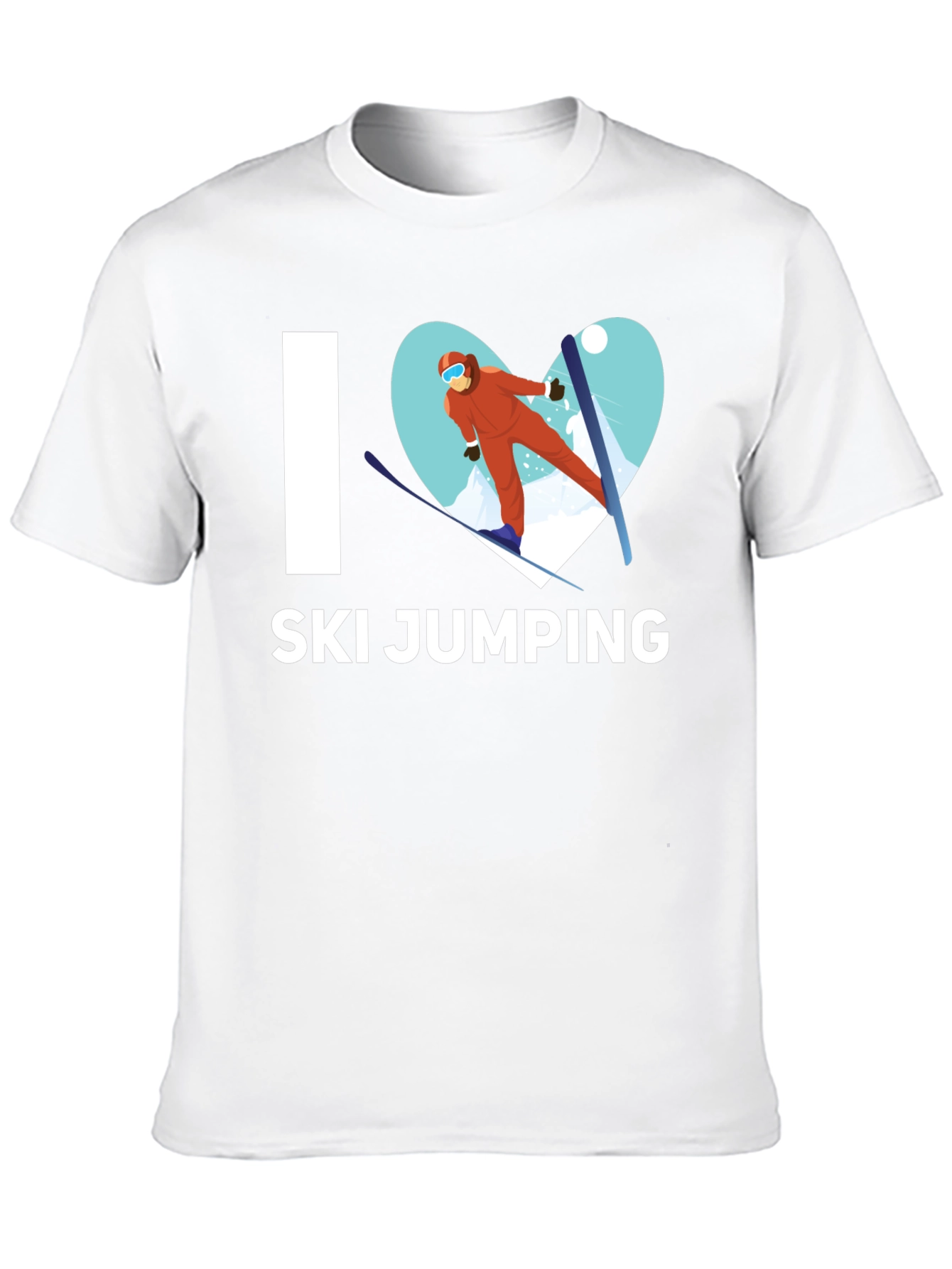 I Love Ski Jumping T-Shirt