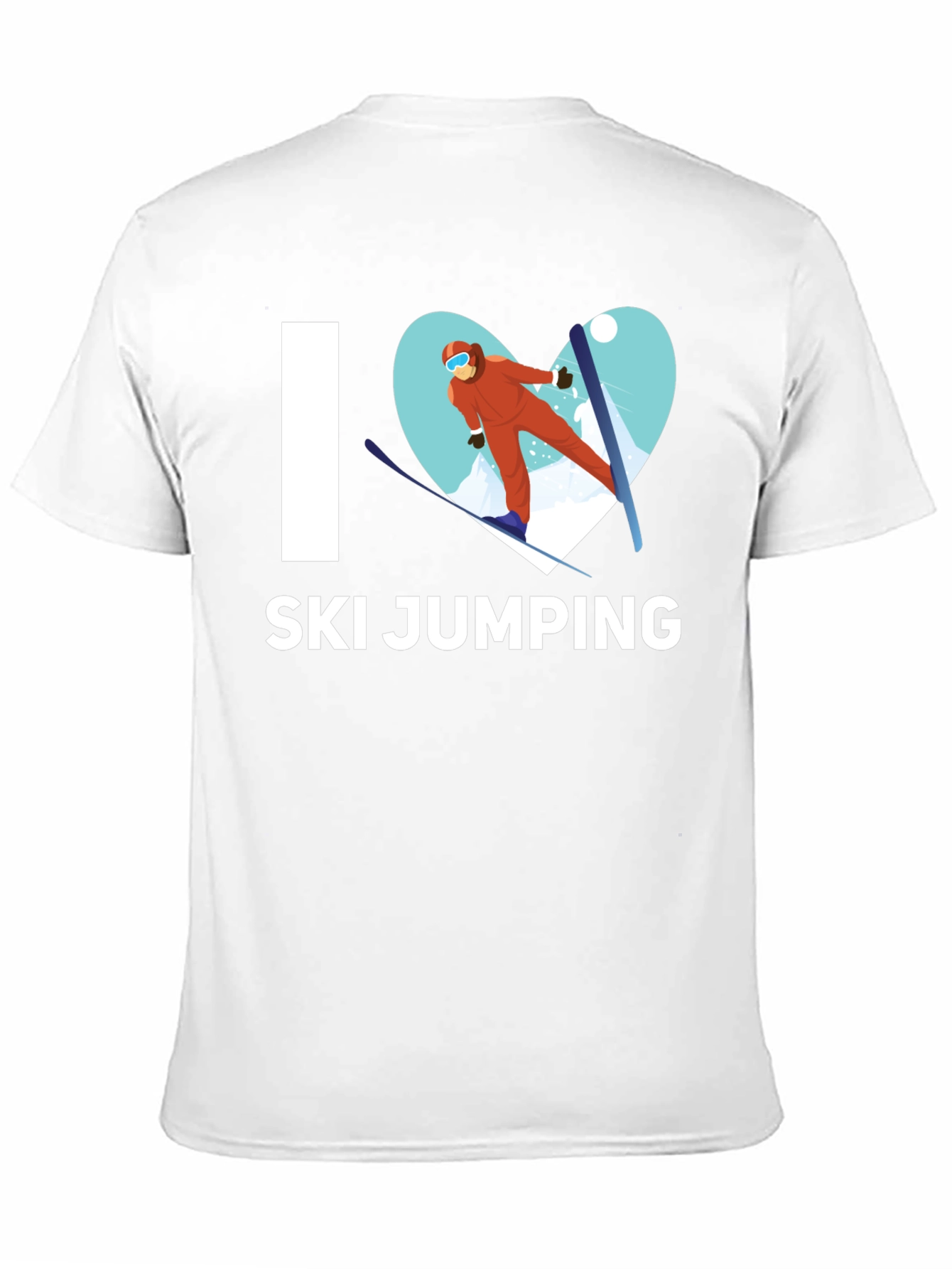I Love Ski Jumping T-Shirt