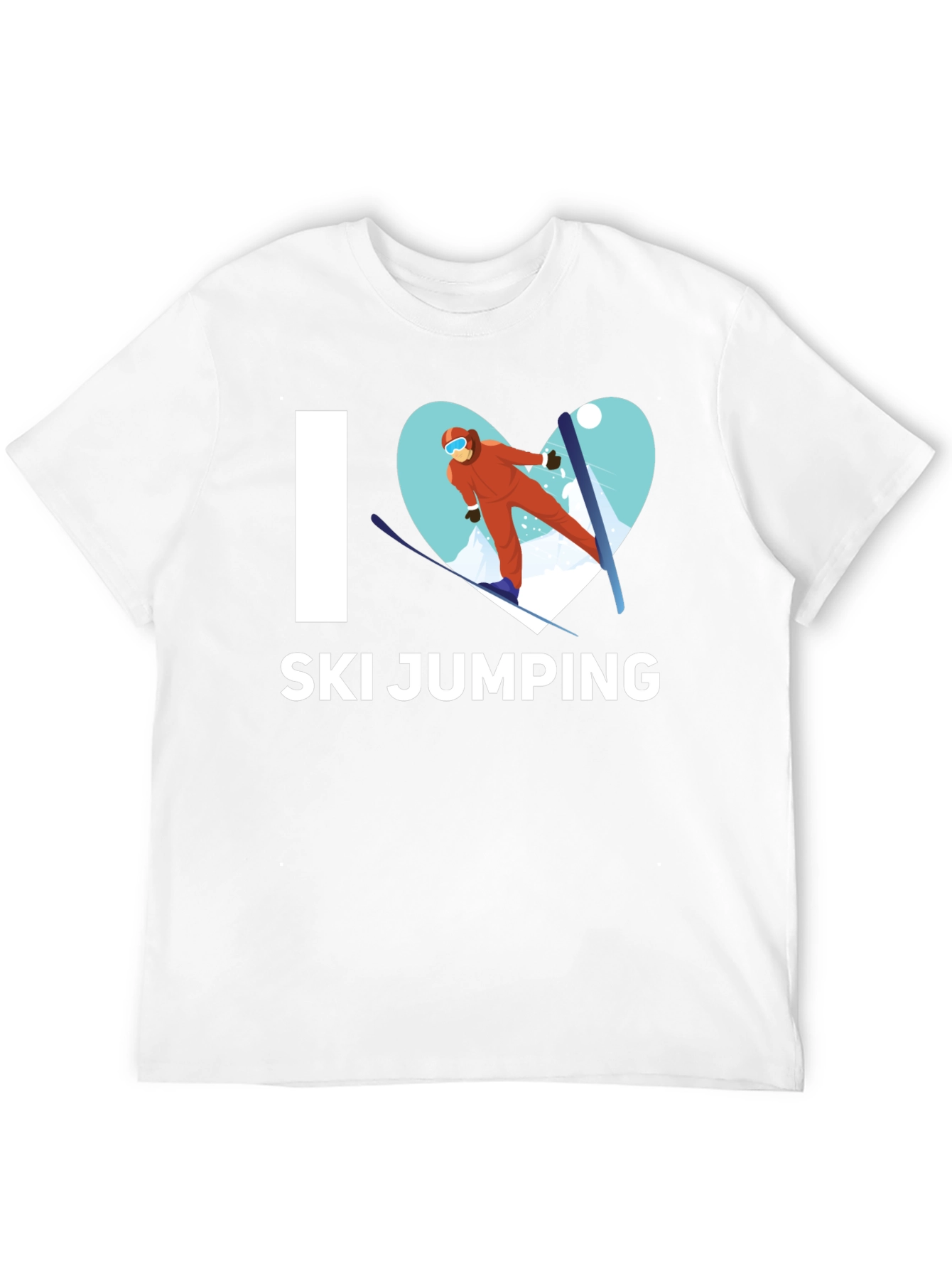 I Love Ski Jumping T-Shirt
