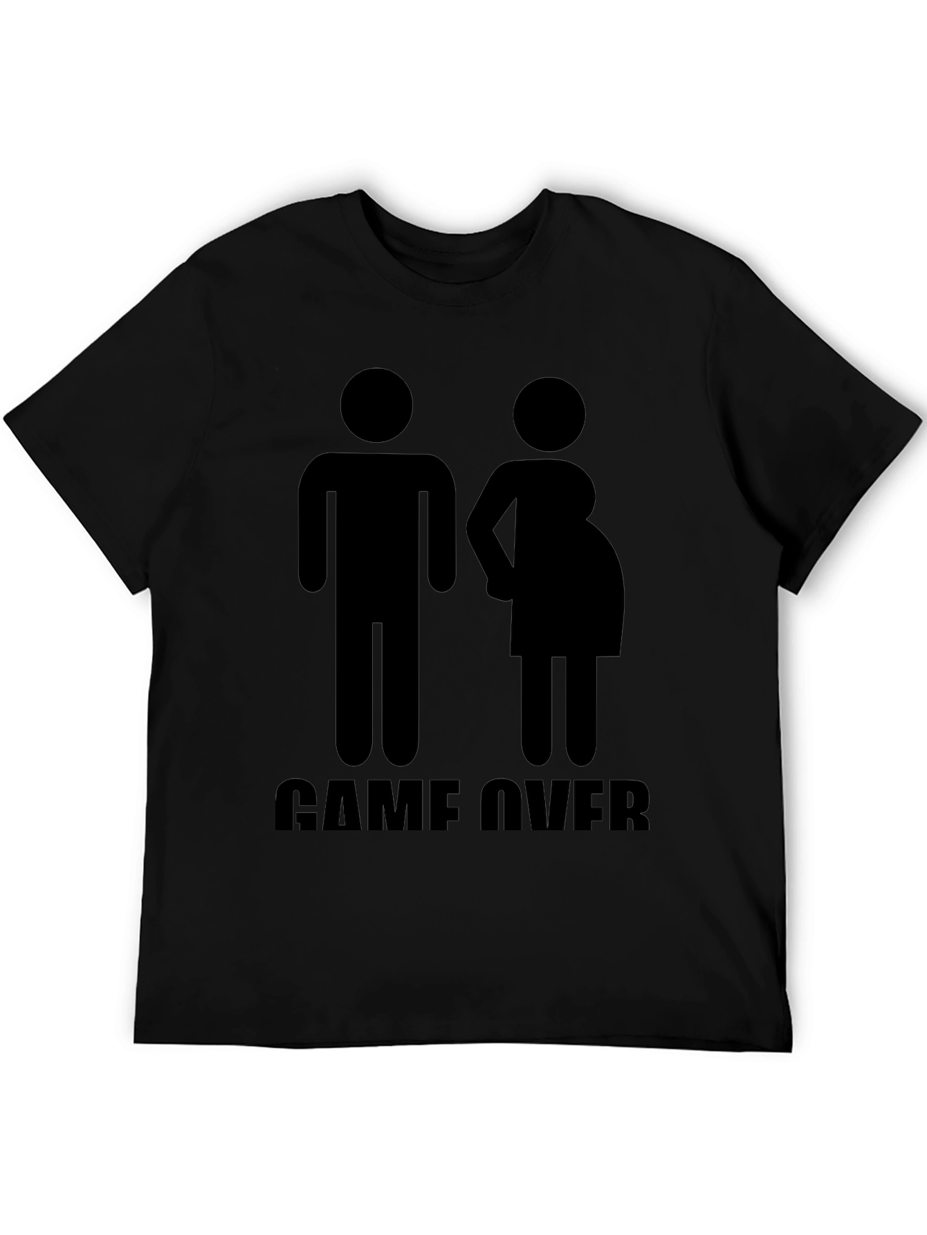 Funny Game Over Pregnancy Announcement T-Shirt