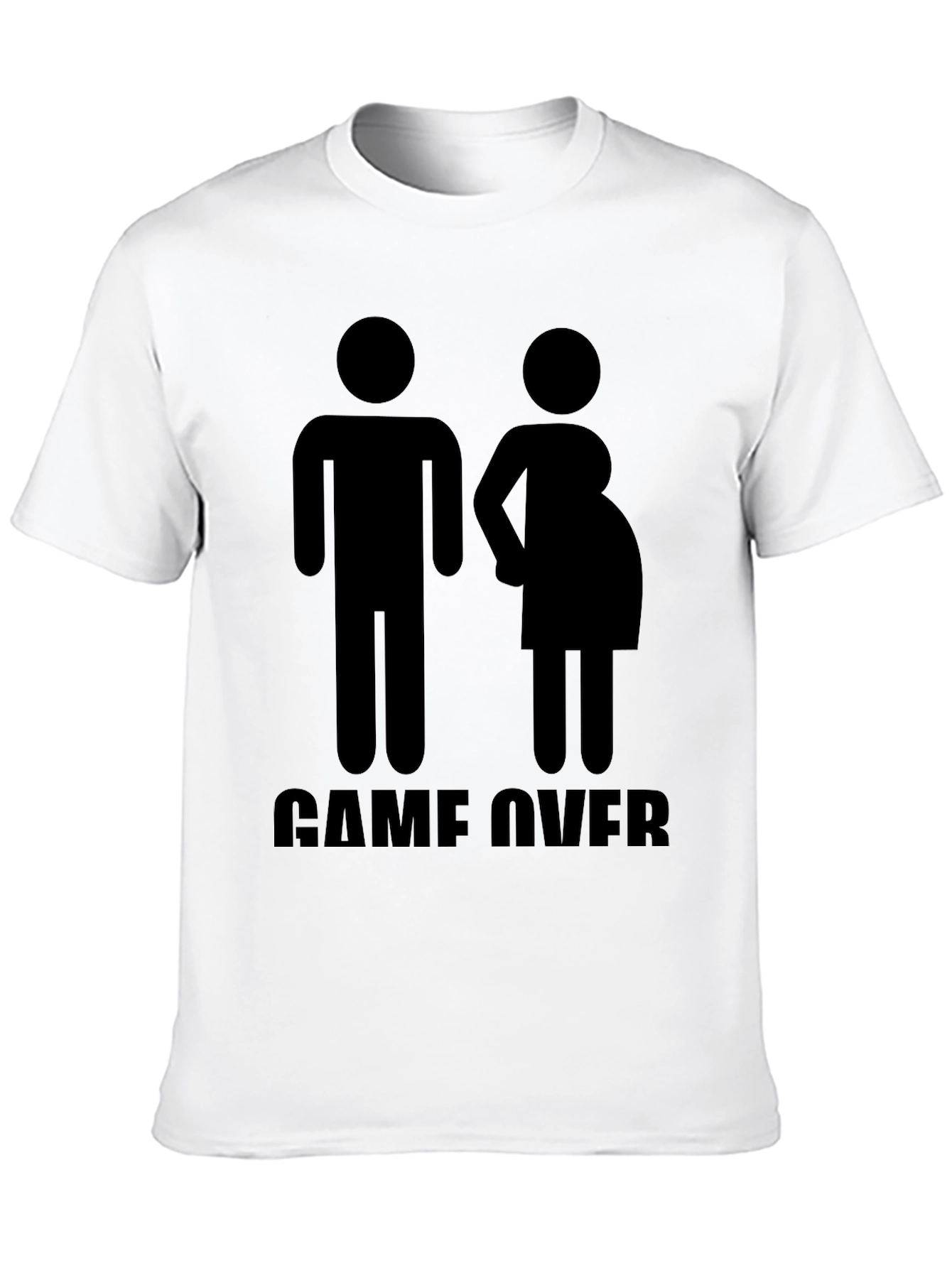 Funny Game Over Pregnancy Announcement T-Shirt