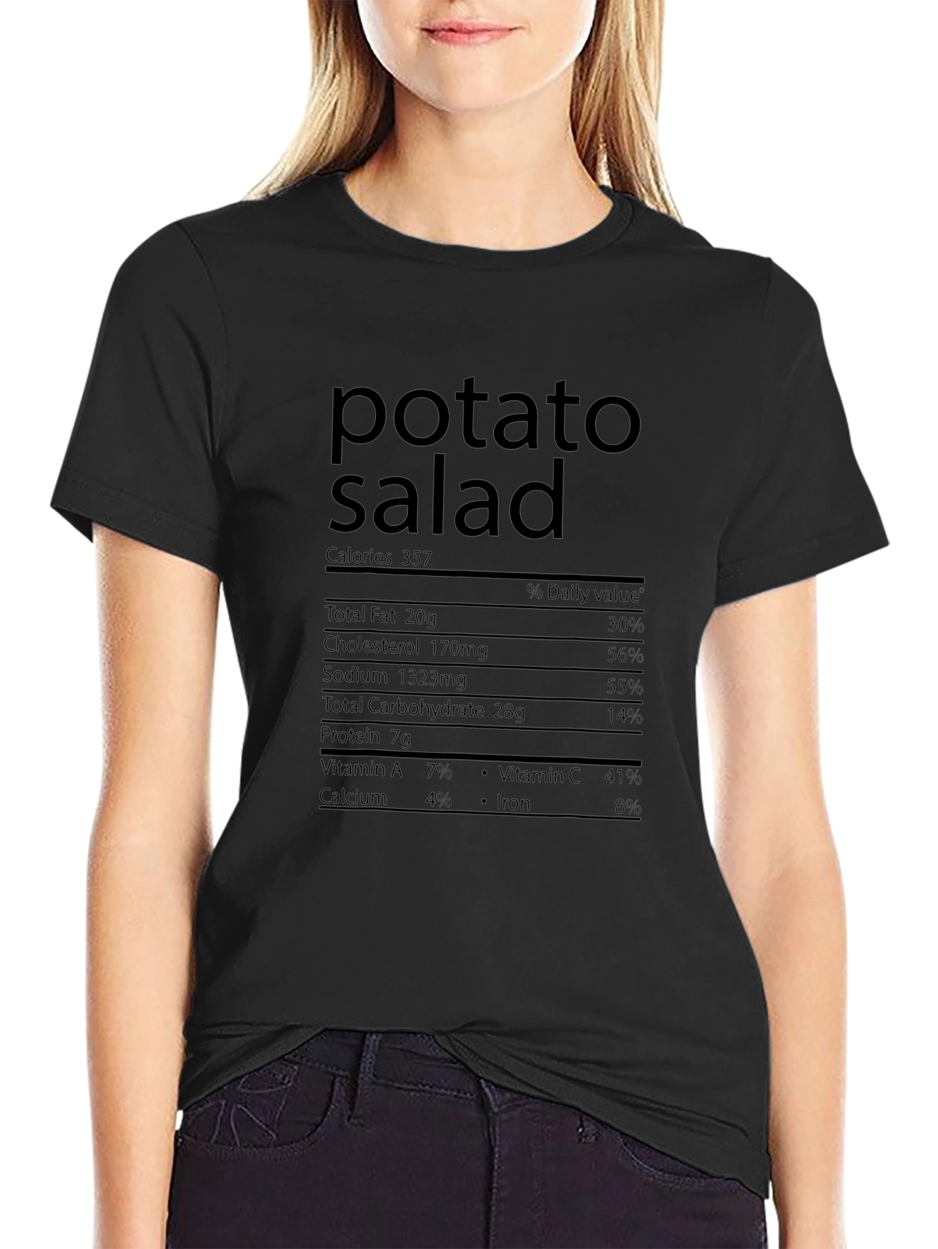 Potato Salad Nutrition Facts T-Shirt