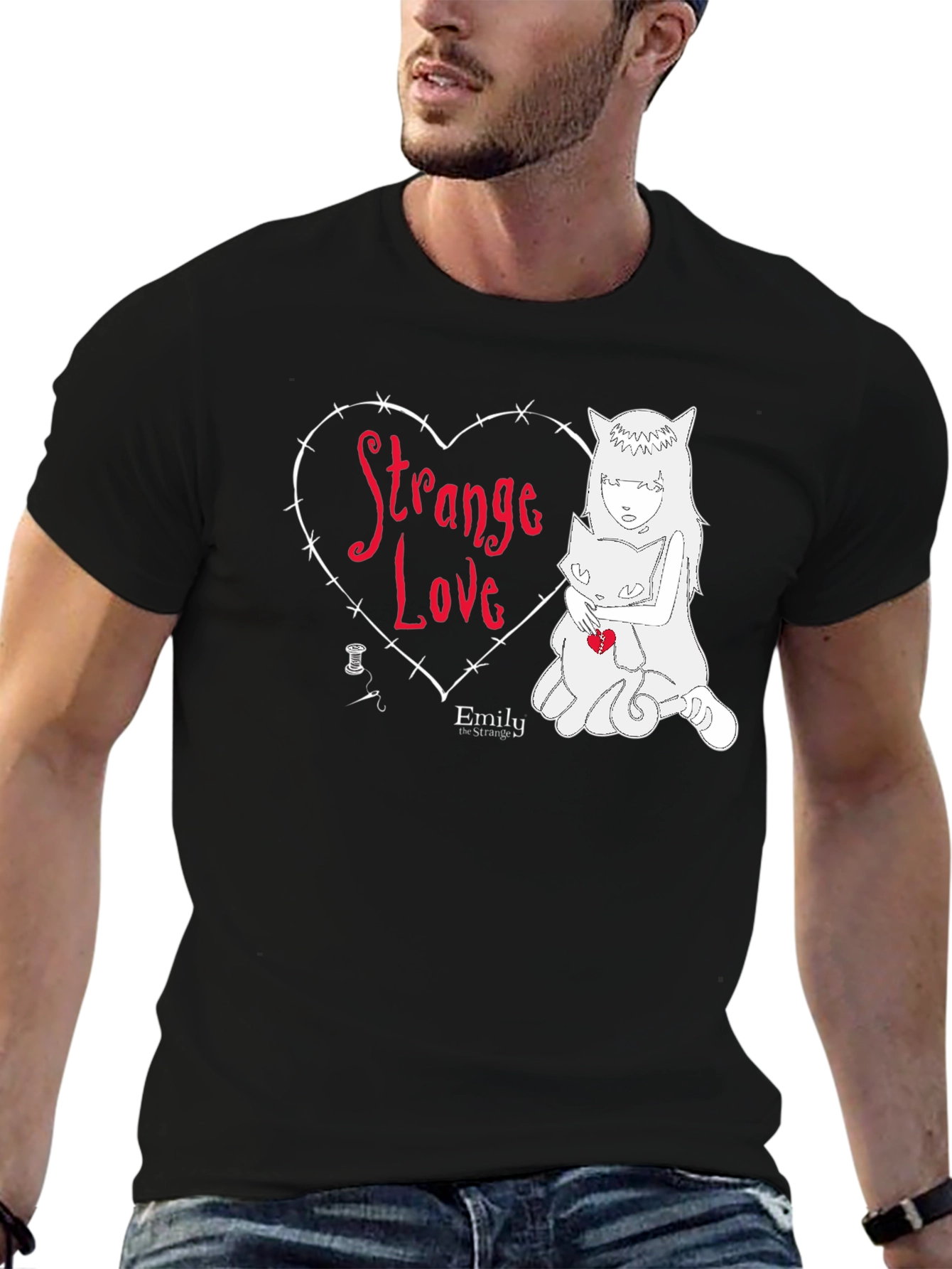 Strange Love Graphic Tee - Emily the Strange Style