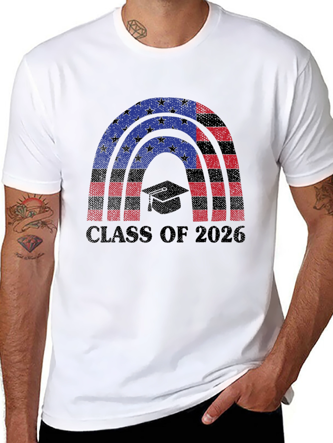 Class of 2026 Rainbow T-Shirt