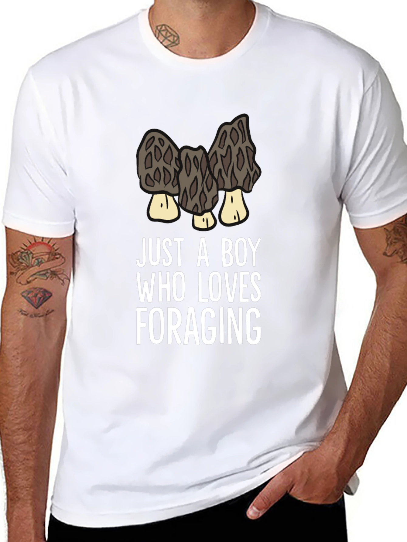Just a Boy Who Loves Foraging T-Shirt