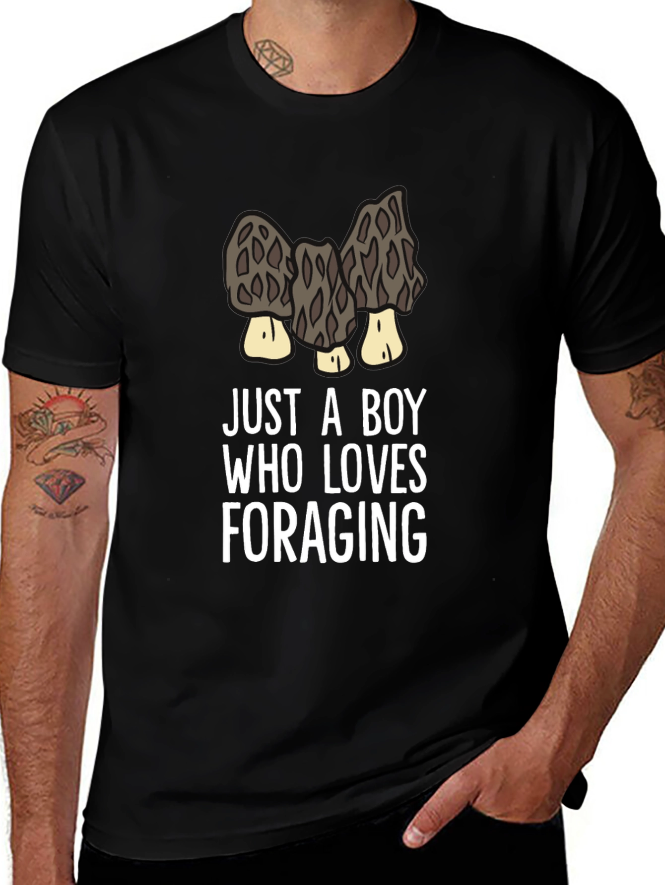 Just a Boy Who Loves Foraging T-Shirt
