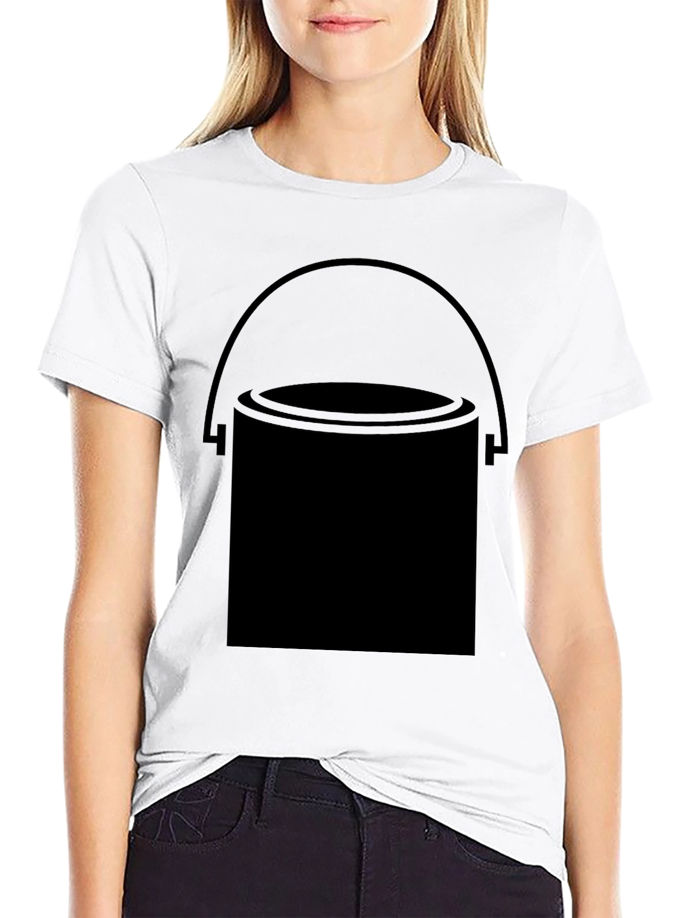 Mens Graphic T-Shirt - Paint Bucket Design