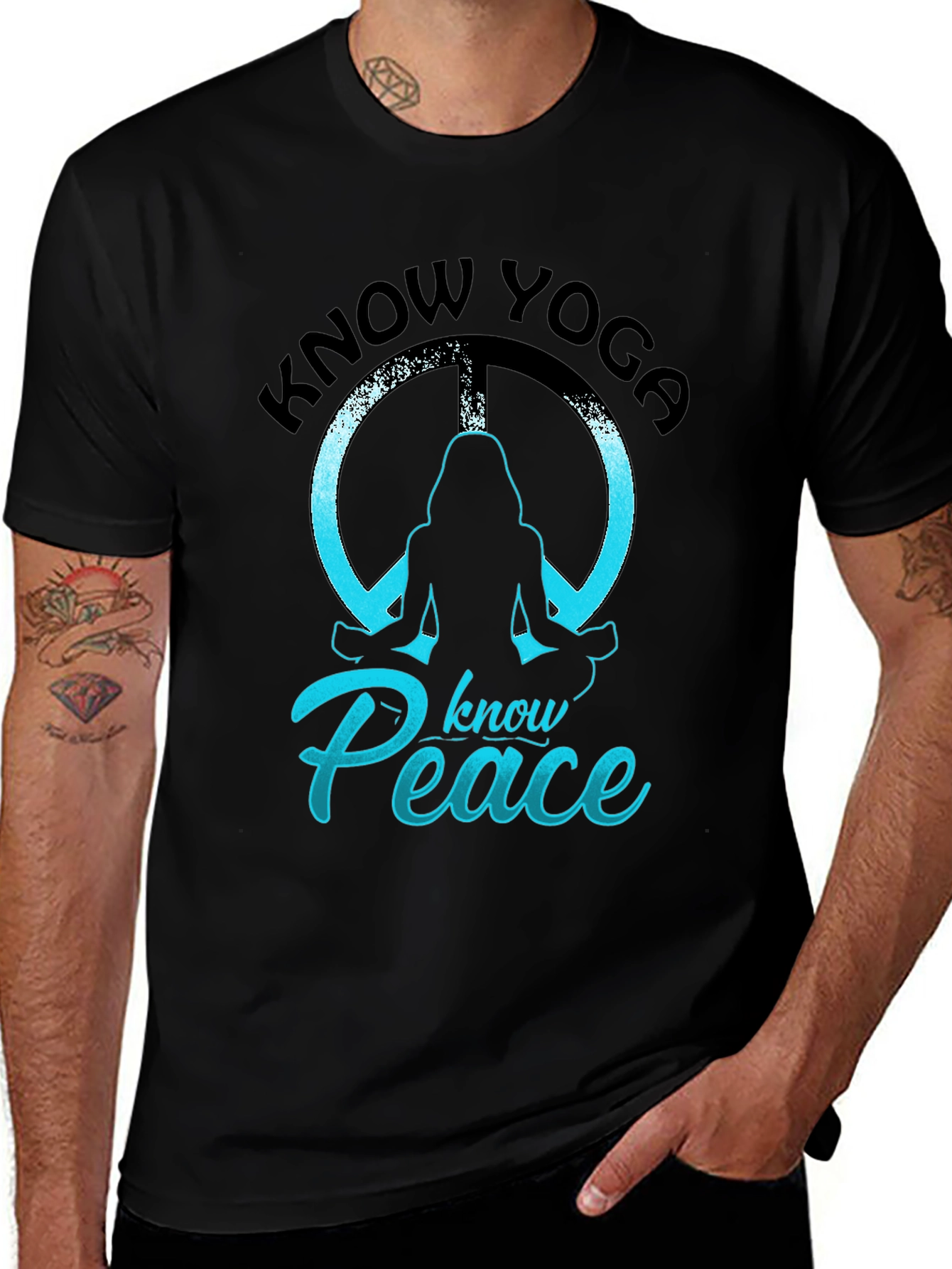 Know Yoga Know Peace Graphic Tee