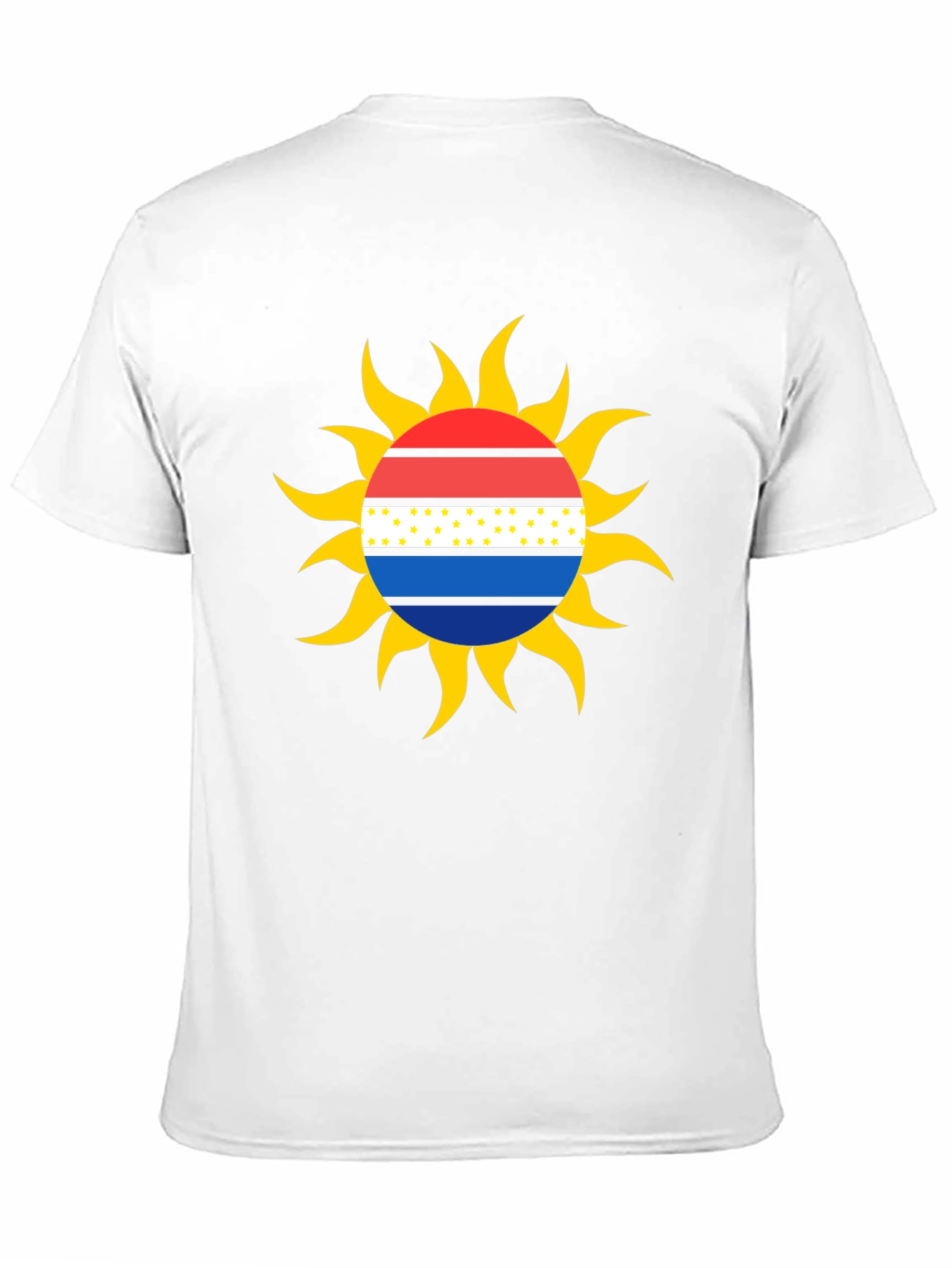 Graphic Sun Tee - Stylish Black T-Shirt