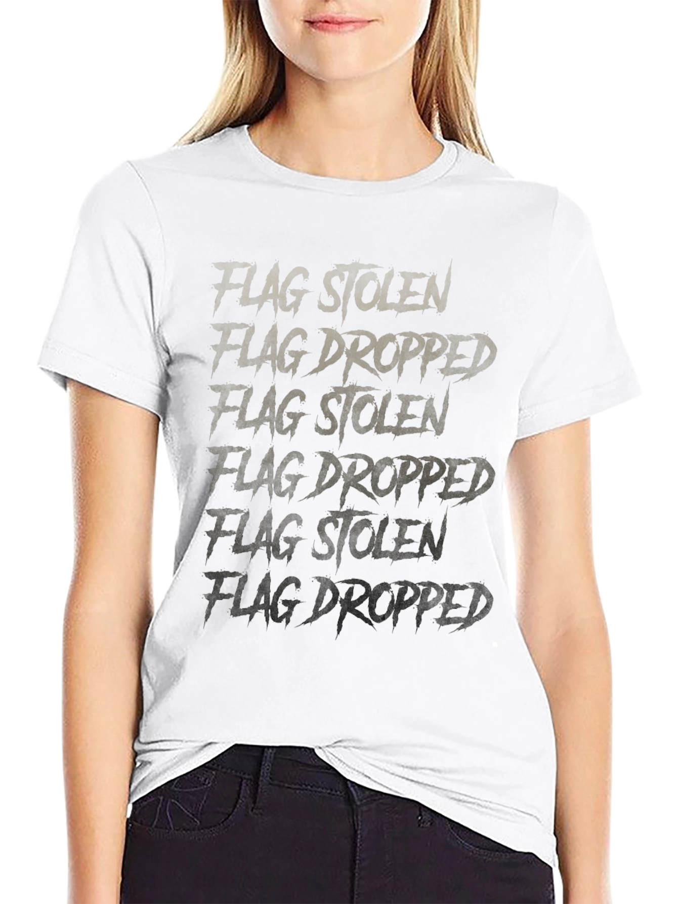 Flag Stolen Flag Dropped Graphic Tee
