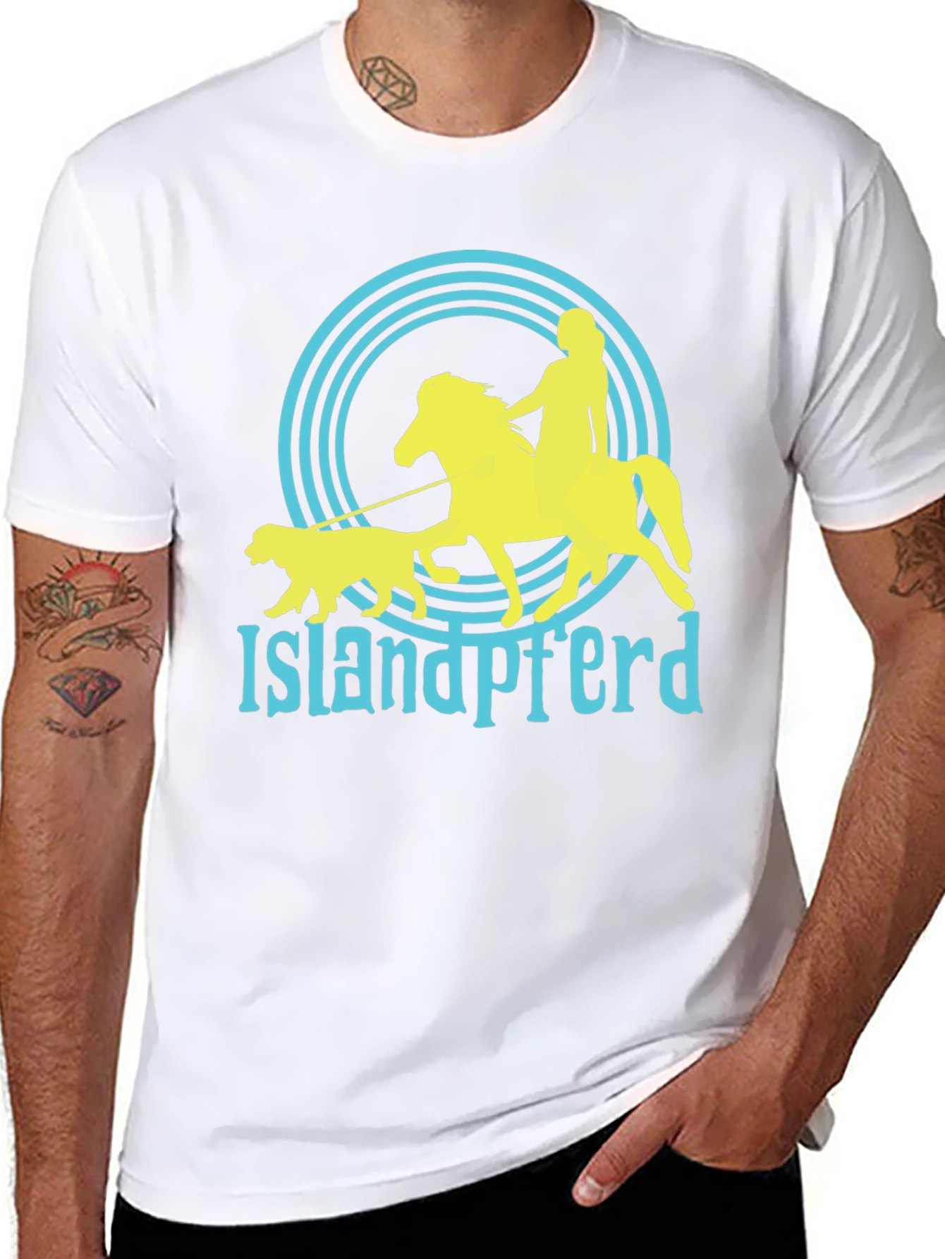 Islandpferd Graphic T-Shirt - Horse Lover Tee