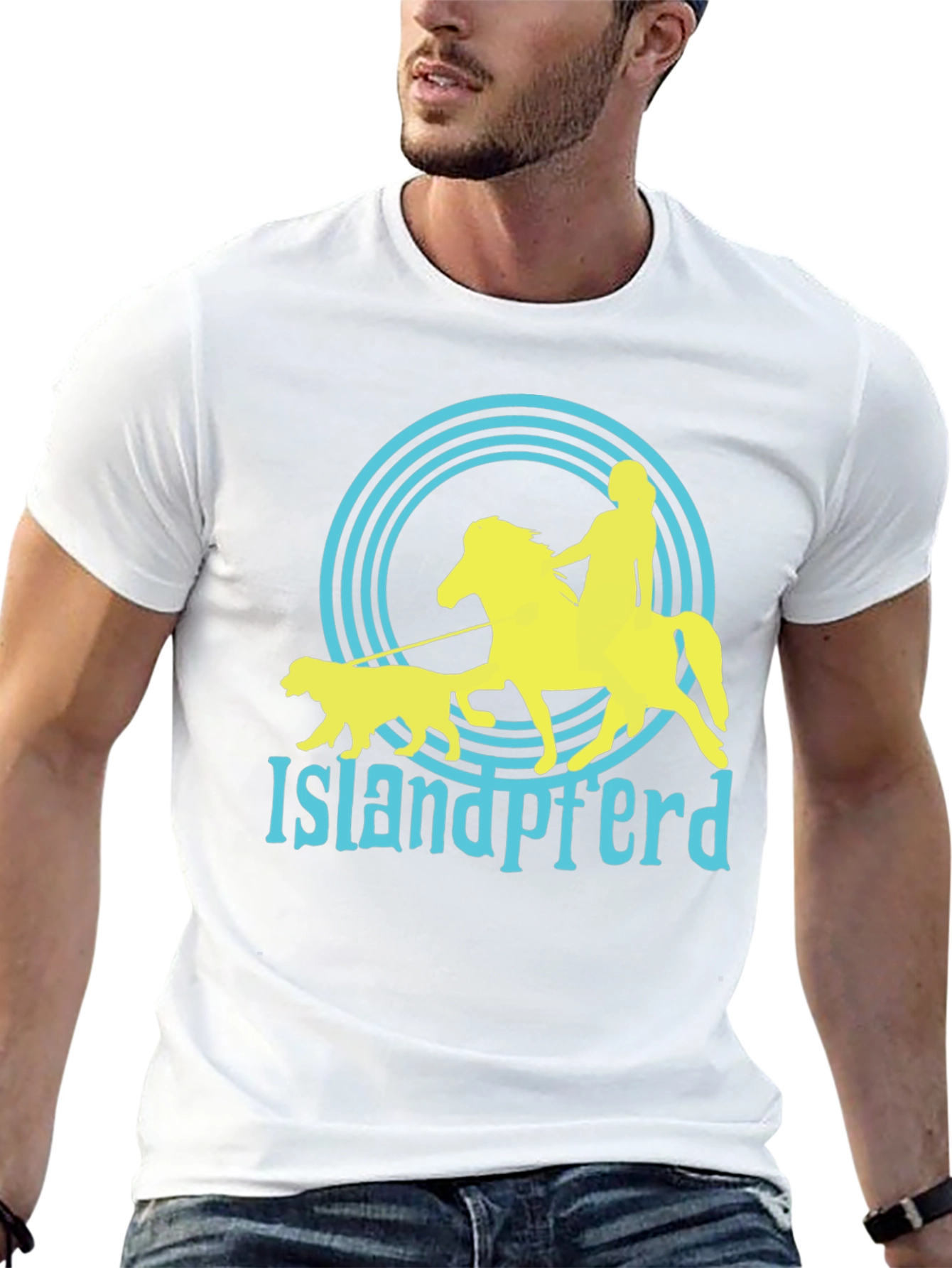 Islandpferd Graphic T-Shirt - Horse Lover Tee