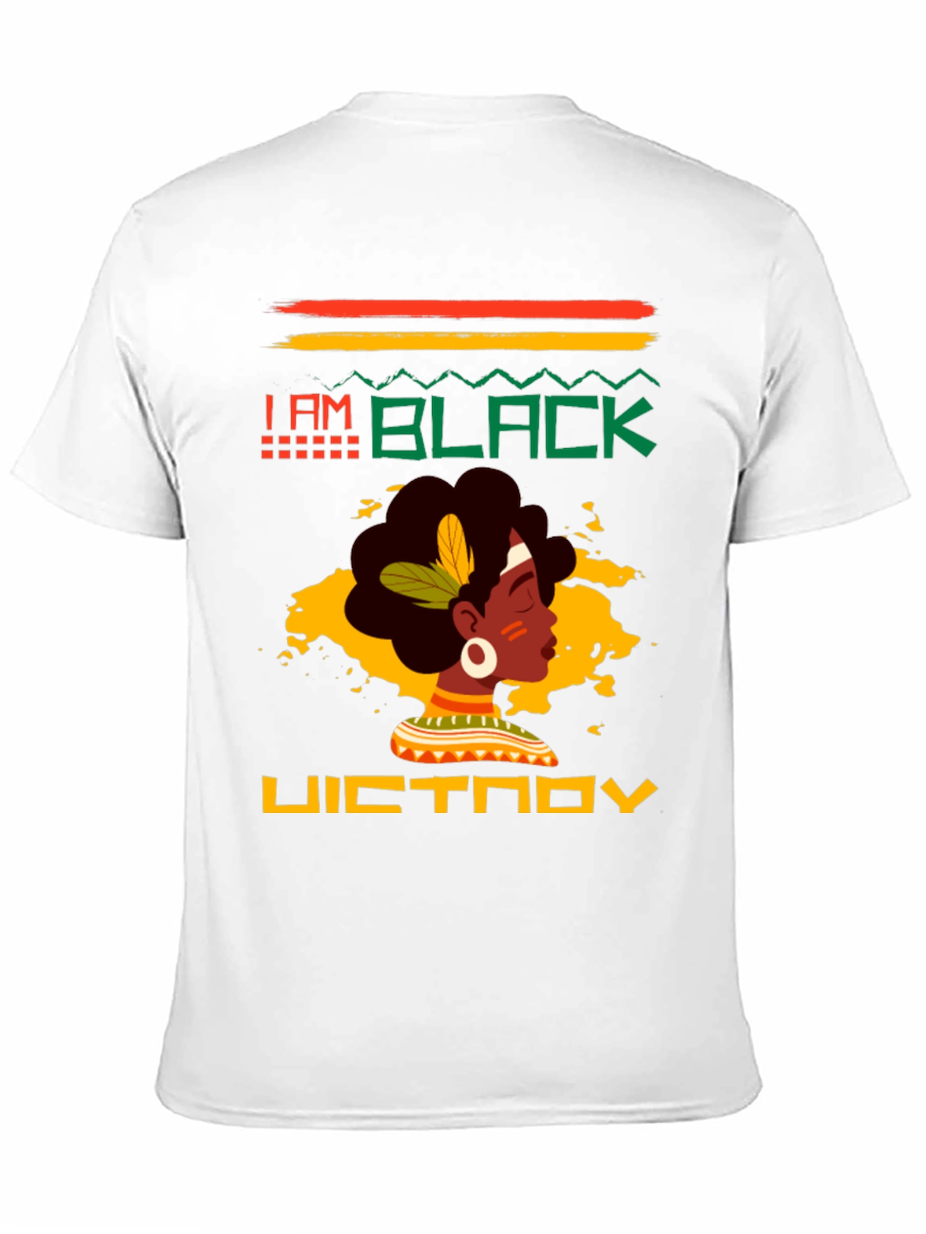 I Am Black Victory Graphic Tee