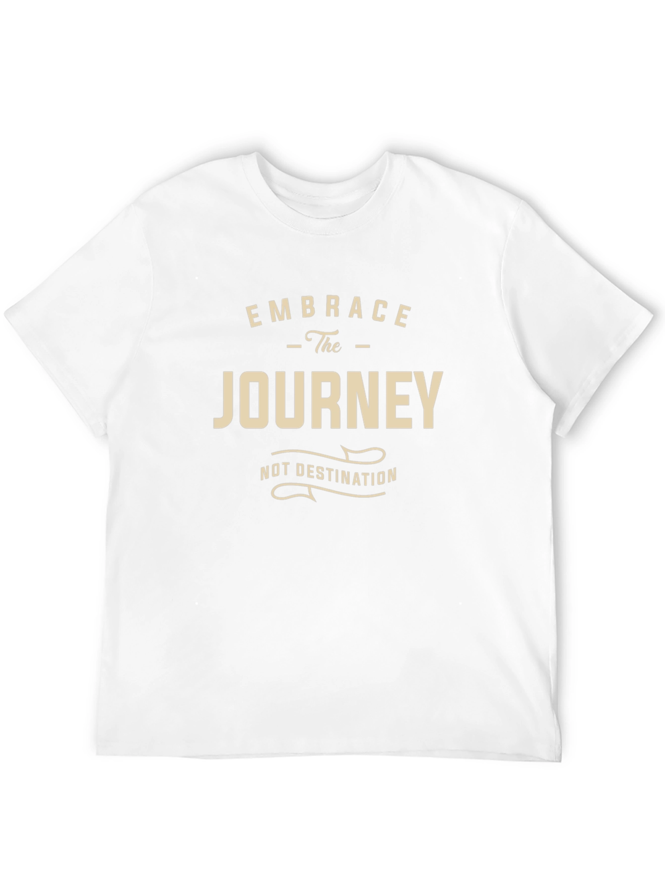 Embrace the Journey Graphic Tee - Black