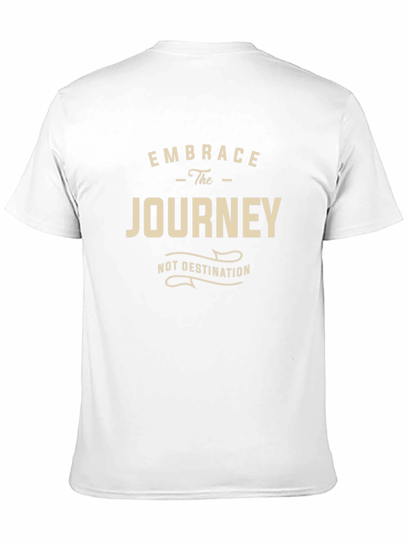 Embrace the Journey Graphic Tee - Black