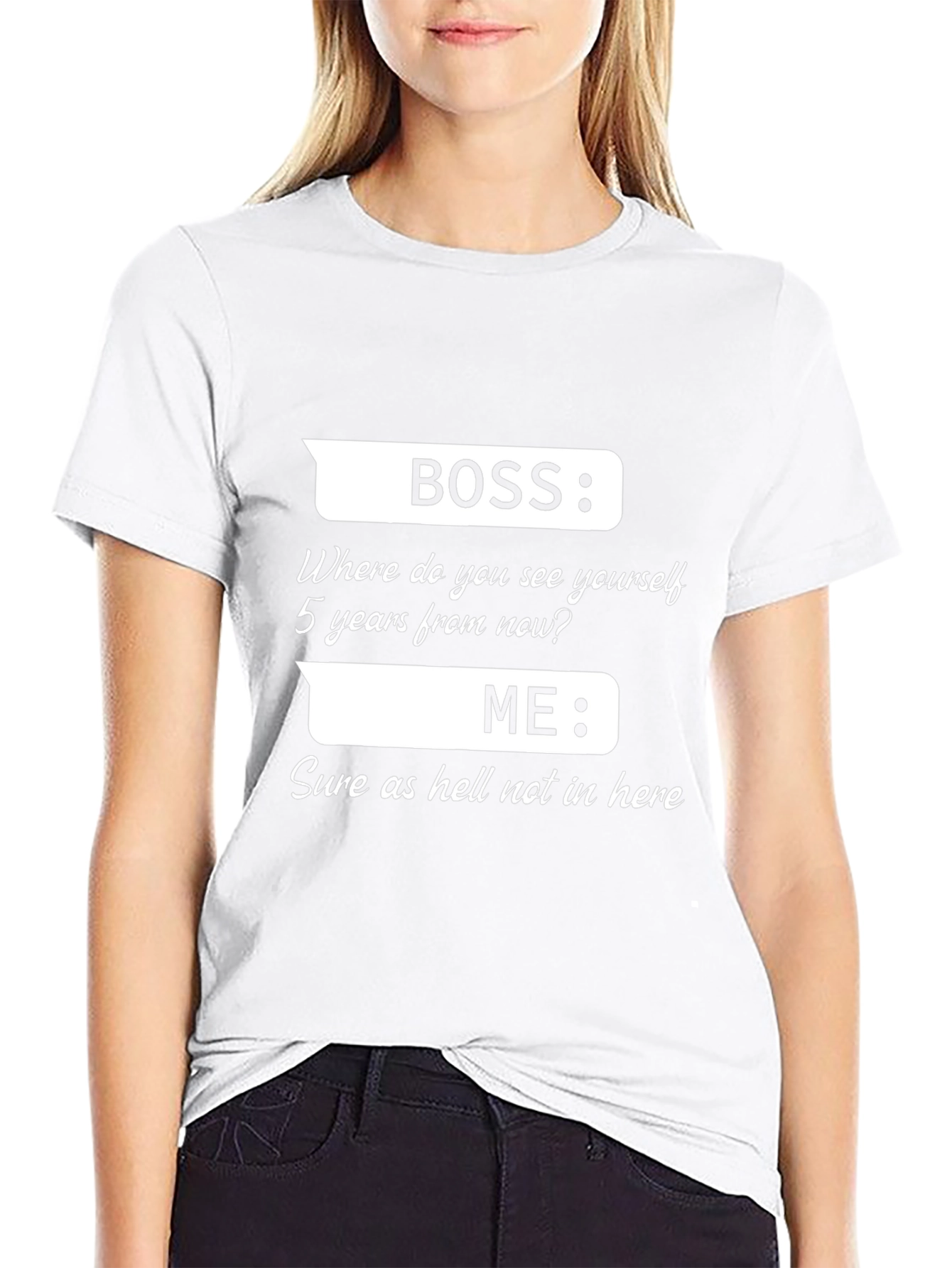 Funny Boss vs. Me T-Shirt - Sarcastic Employee Gift