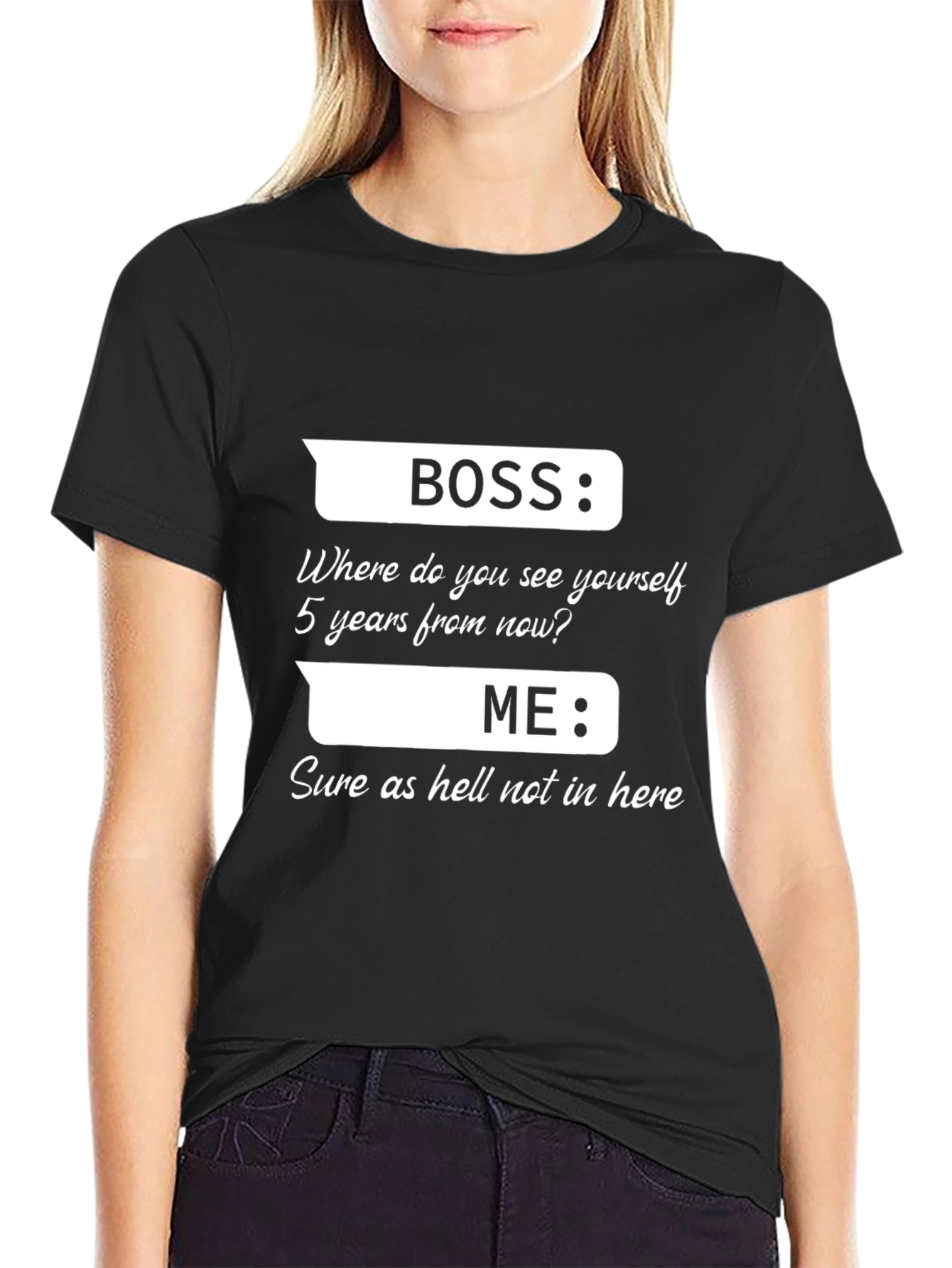 Funny Boss vs. Me T-Shirt - Sarcastic Employee Gift