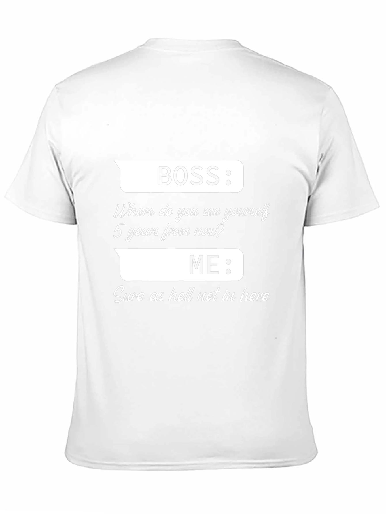 Funny Boss vs. Me T-Shirt - Sarcastic Employee Gift