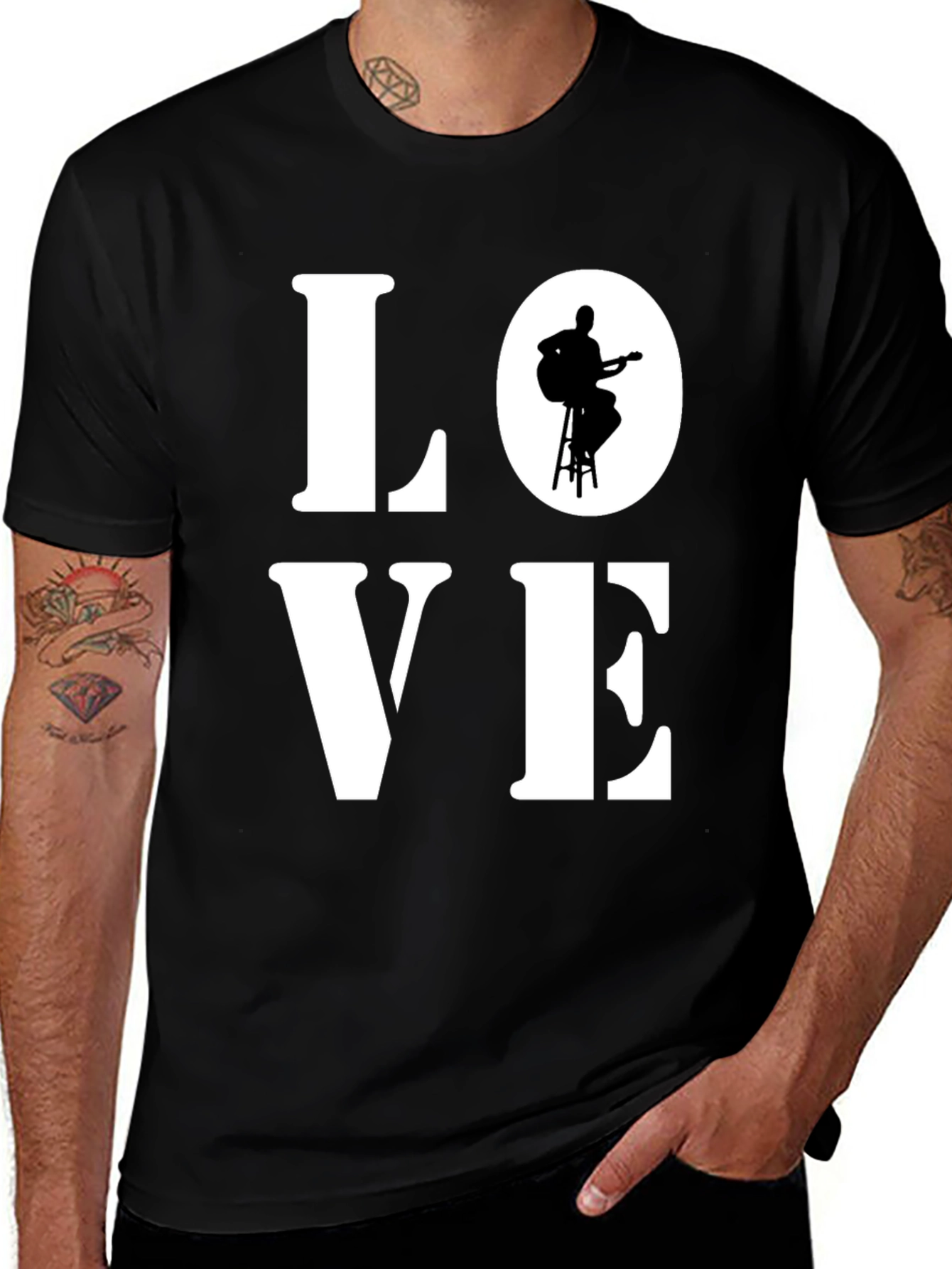 Love Guitarist T-Shirt - Music Lover Tee