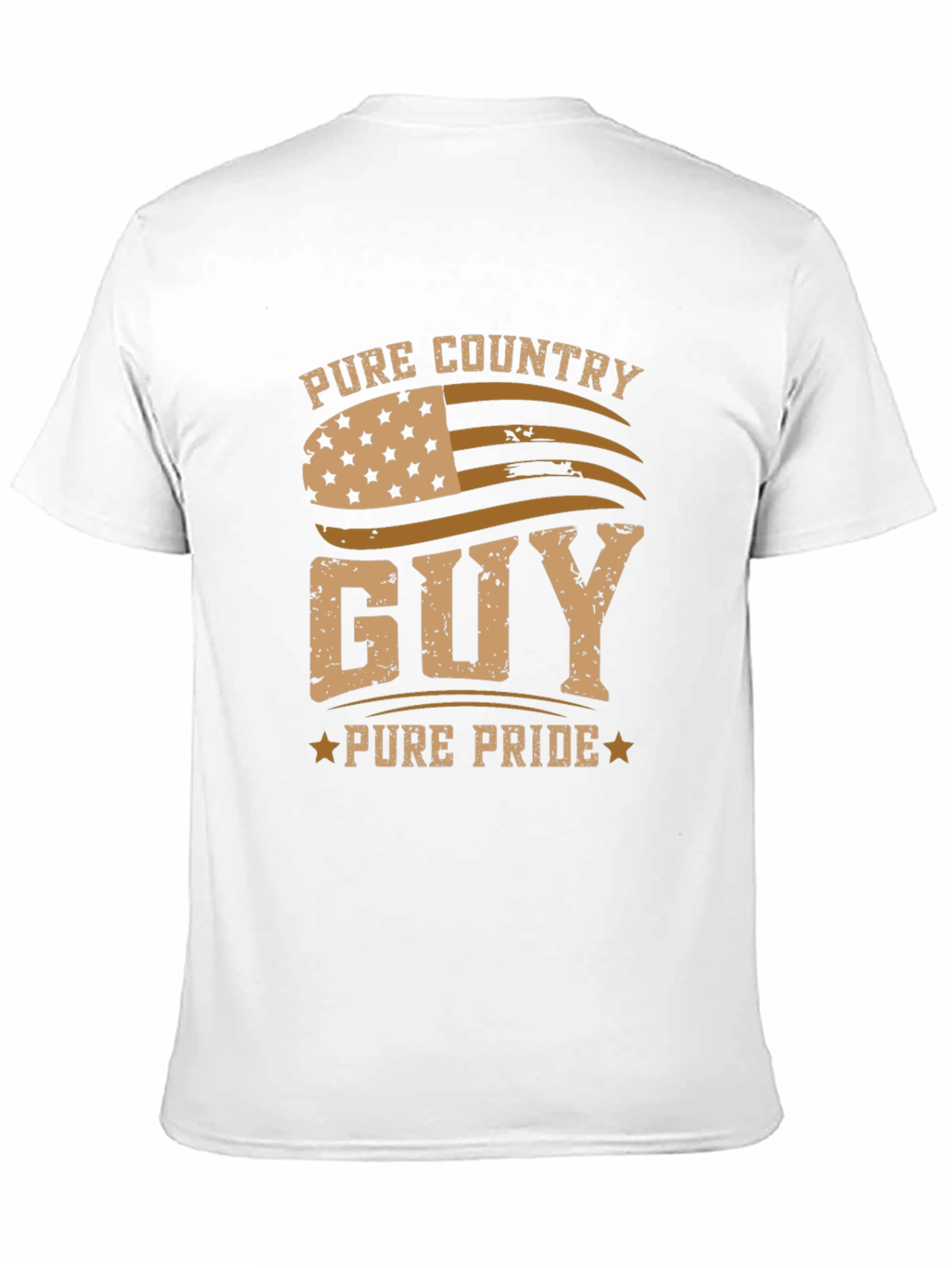 Pure Country Guy Graphic T-Shirt - Black