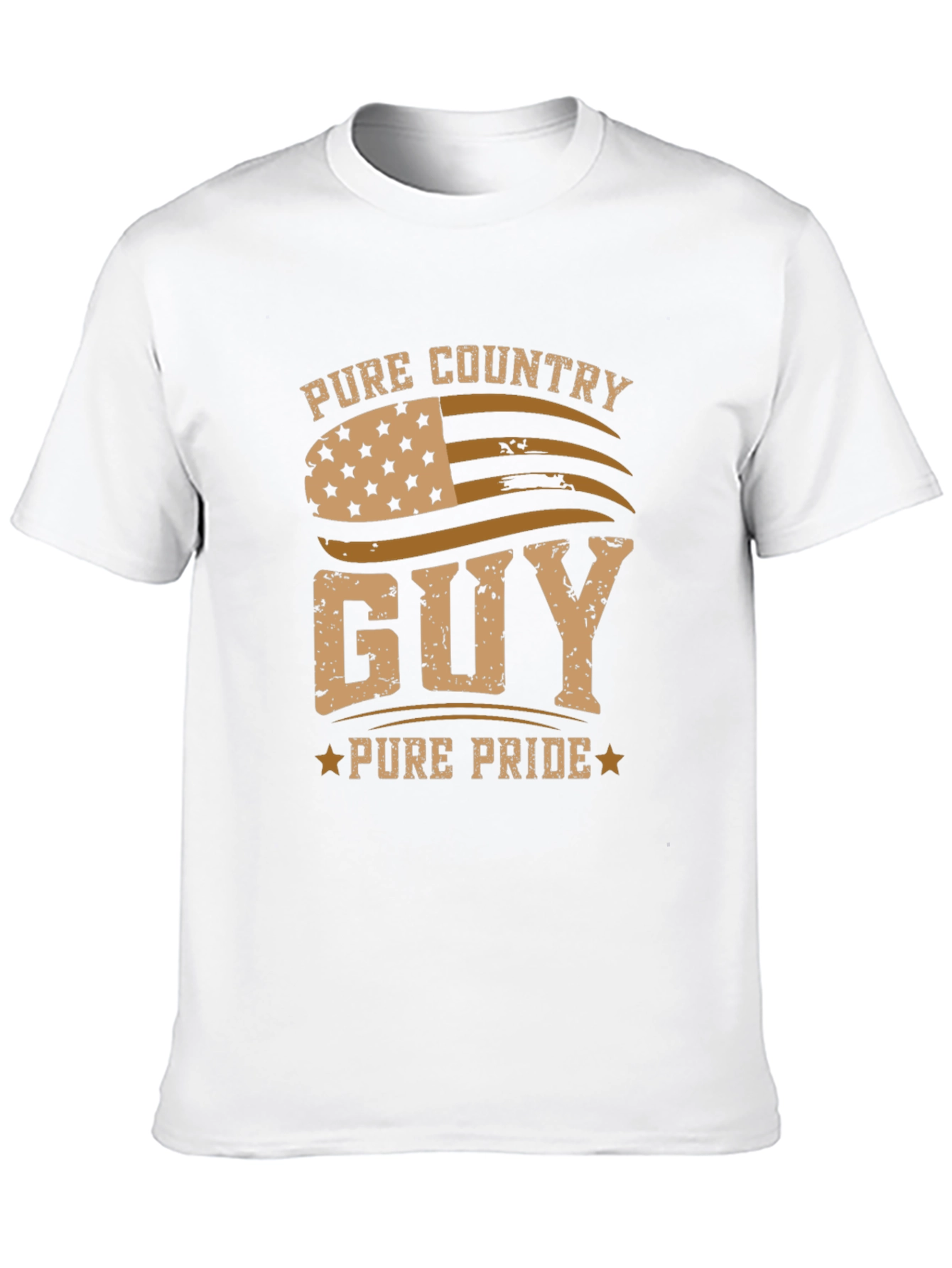 Pure Country Guy Graphic T-Shirt - Black