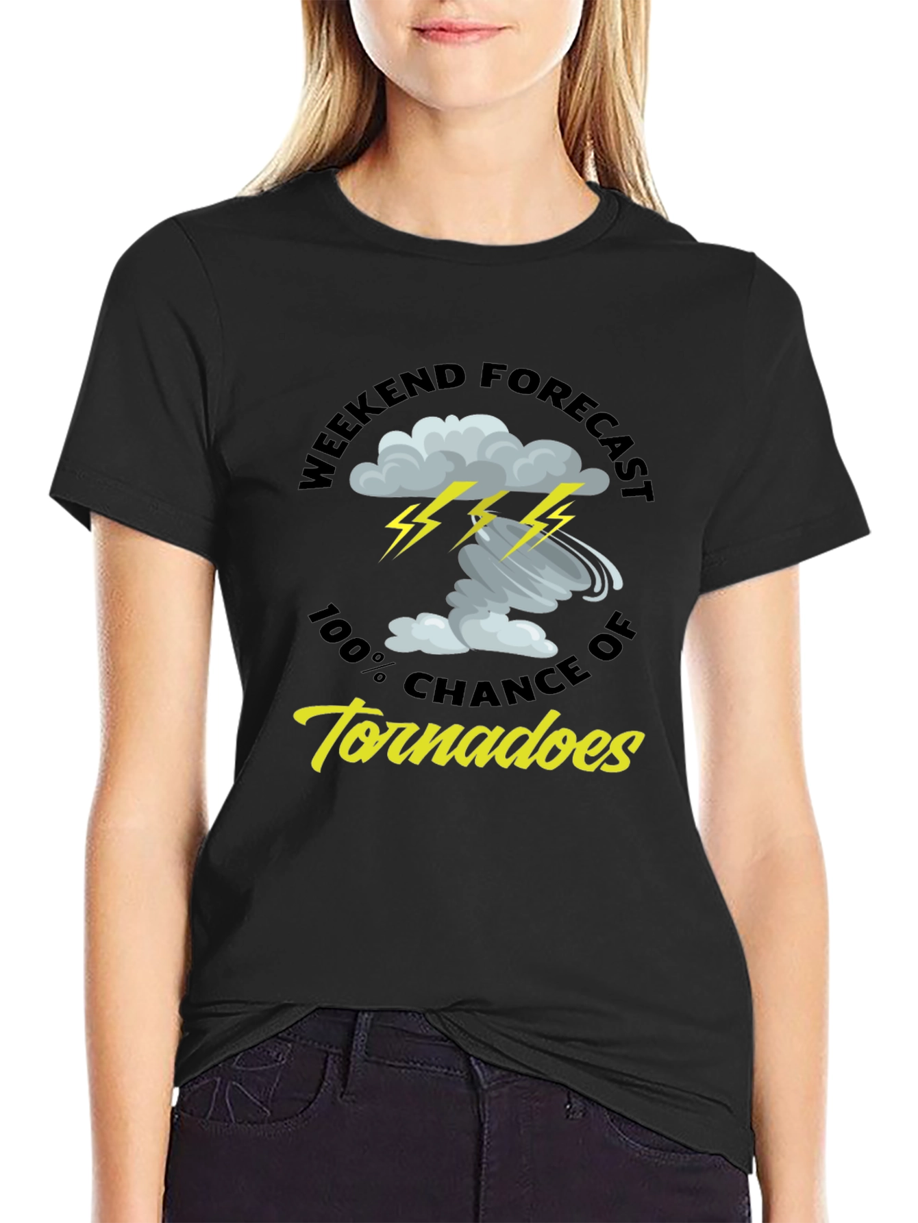 Weekend Tornado Forecast Graphic Tee