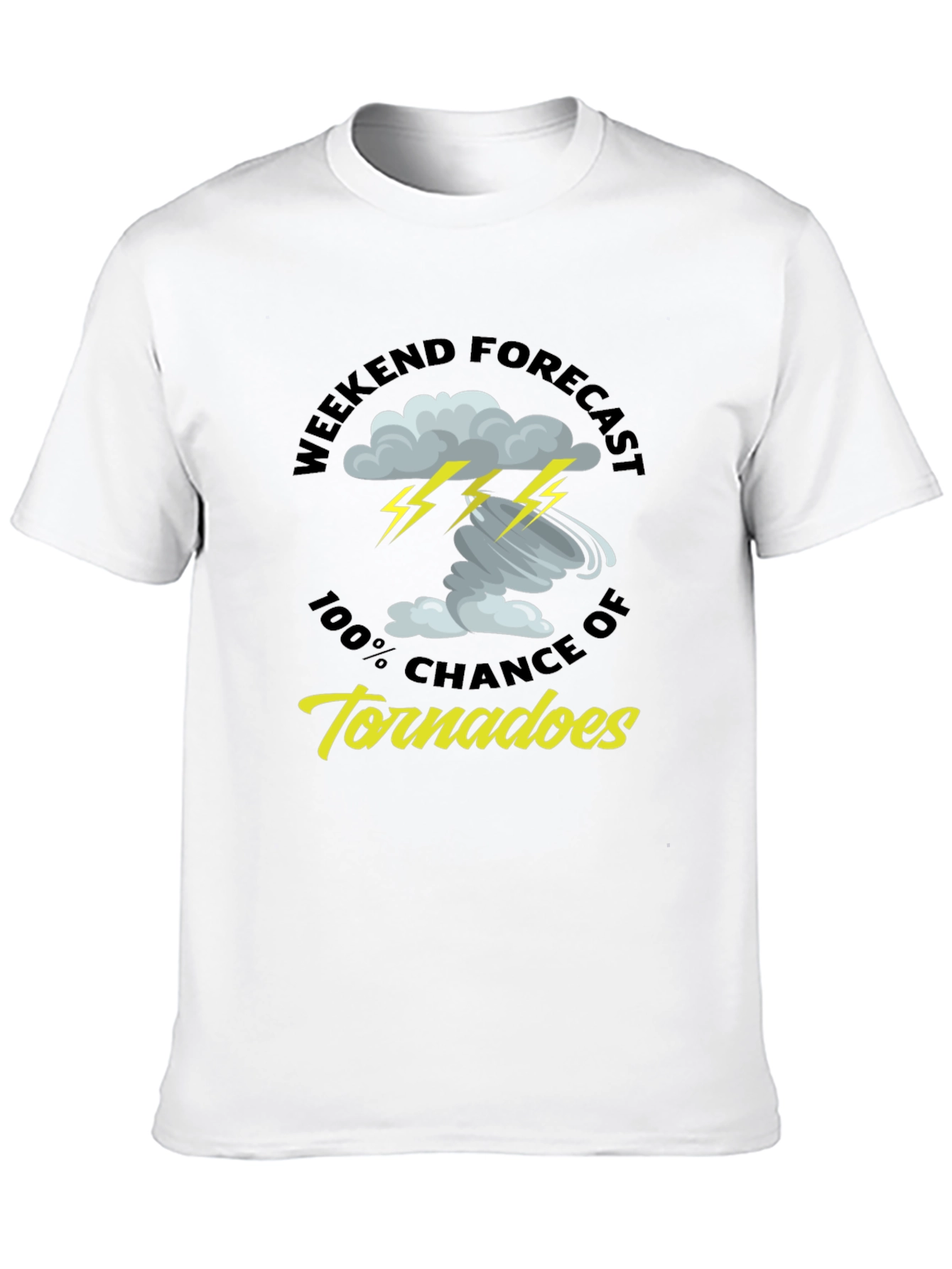 Weekend Tornado Forecast Graphic Tee