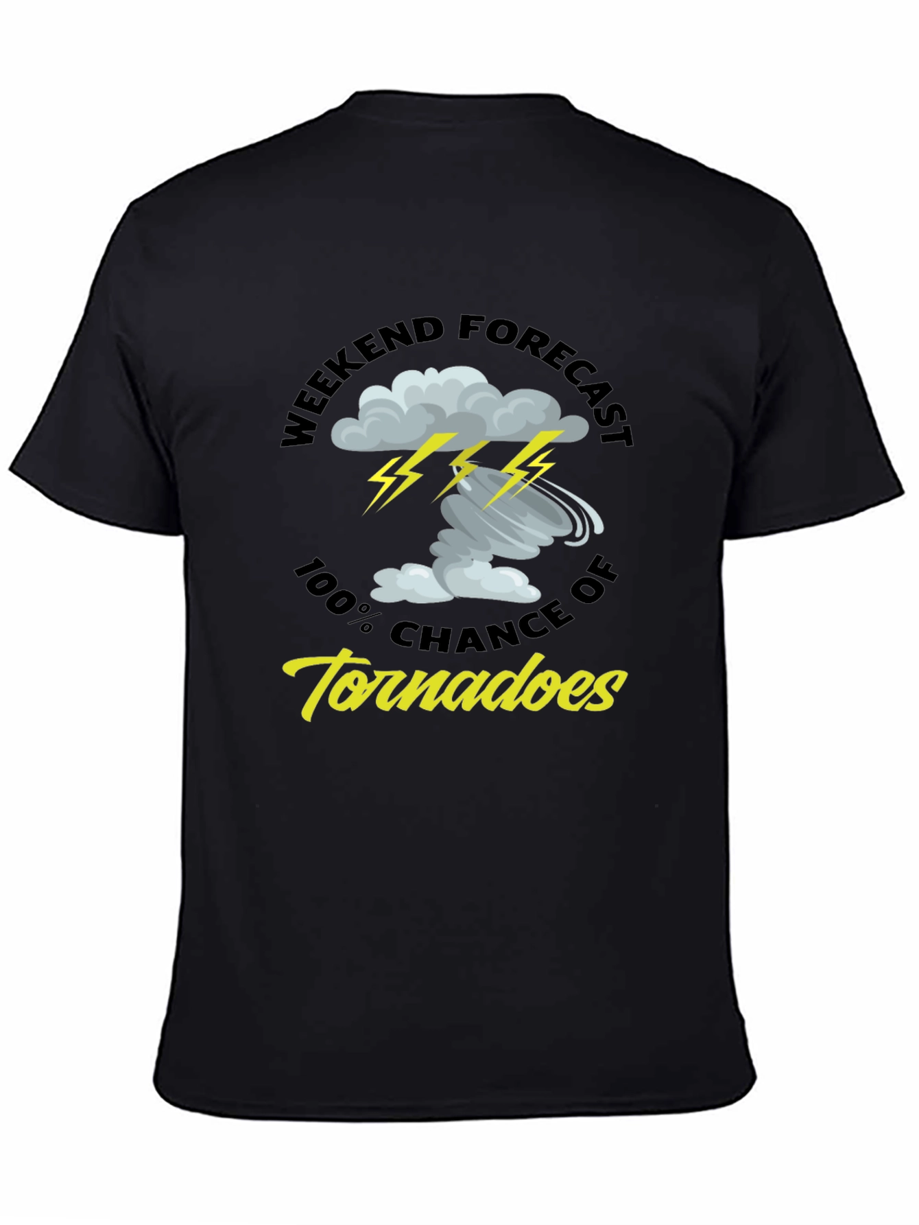 Weekend Tornado Forecast Graphic Tee