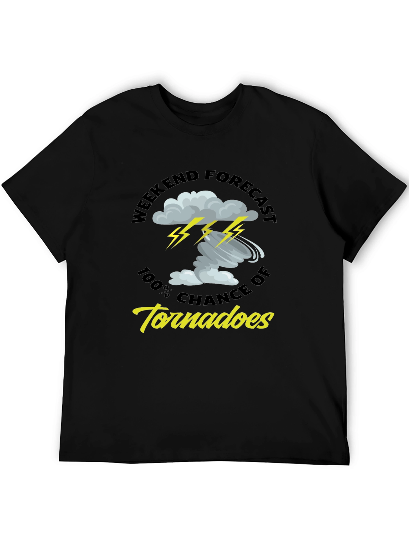 Weekend Tornado Forecast Graphic Tee