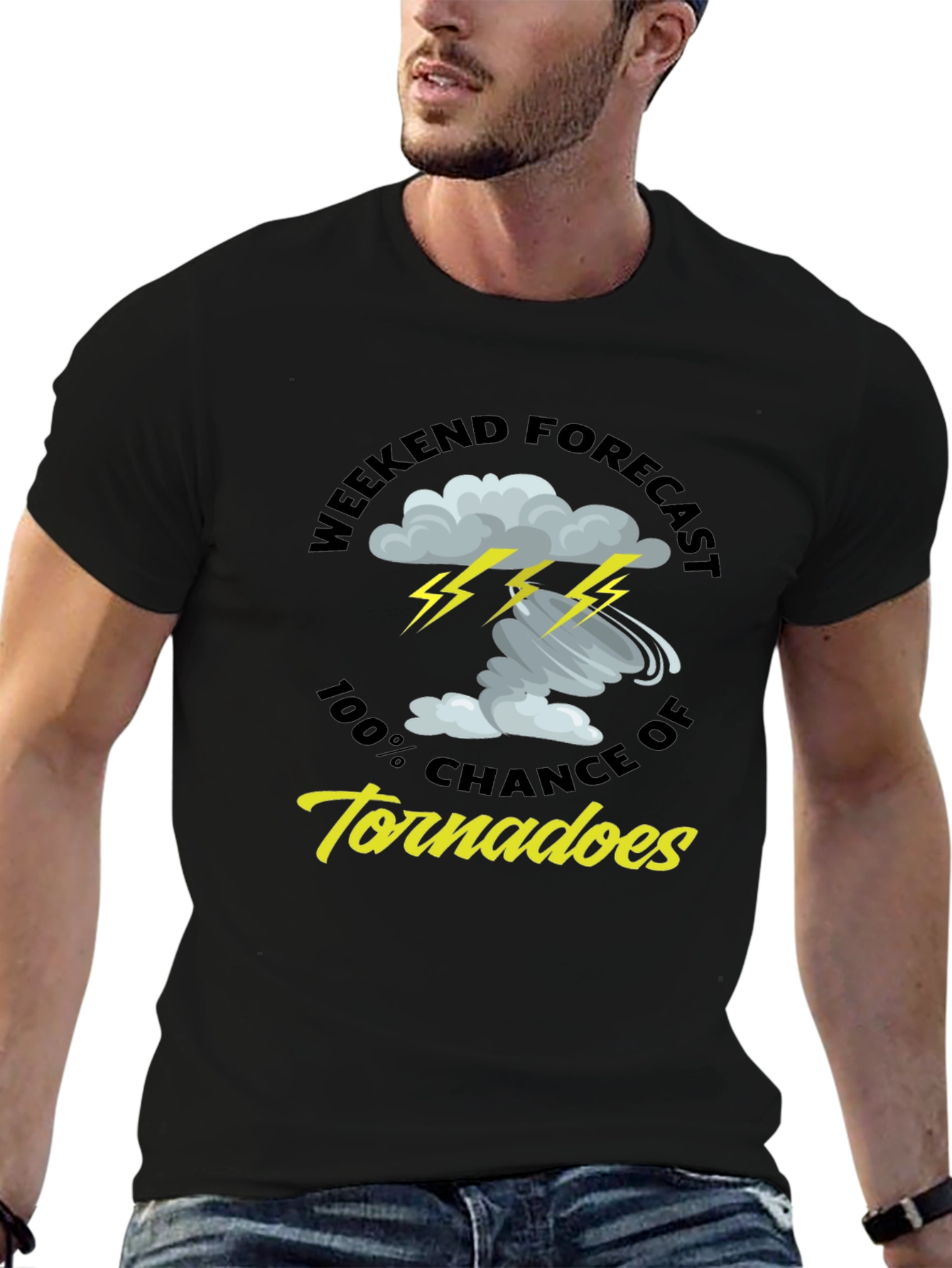 Weekend Tornado Forecast Graphic Tee