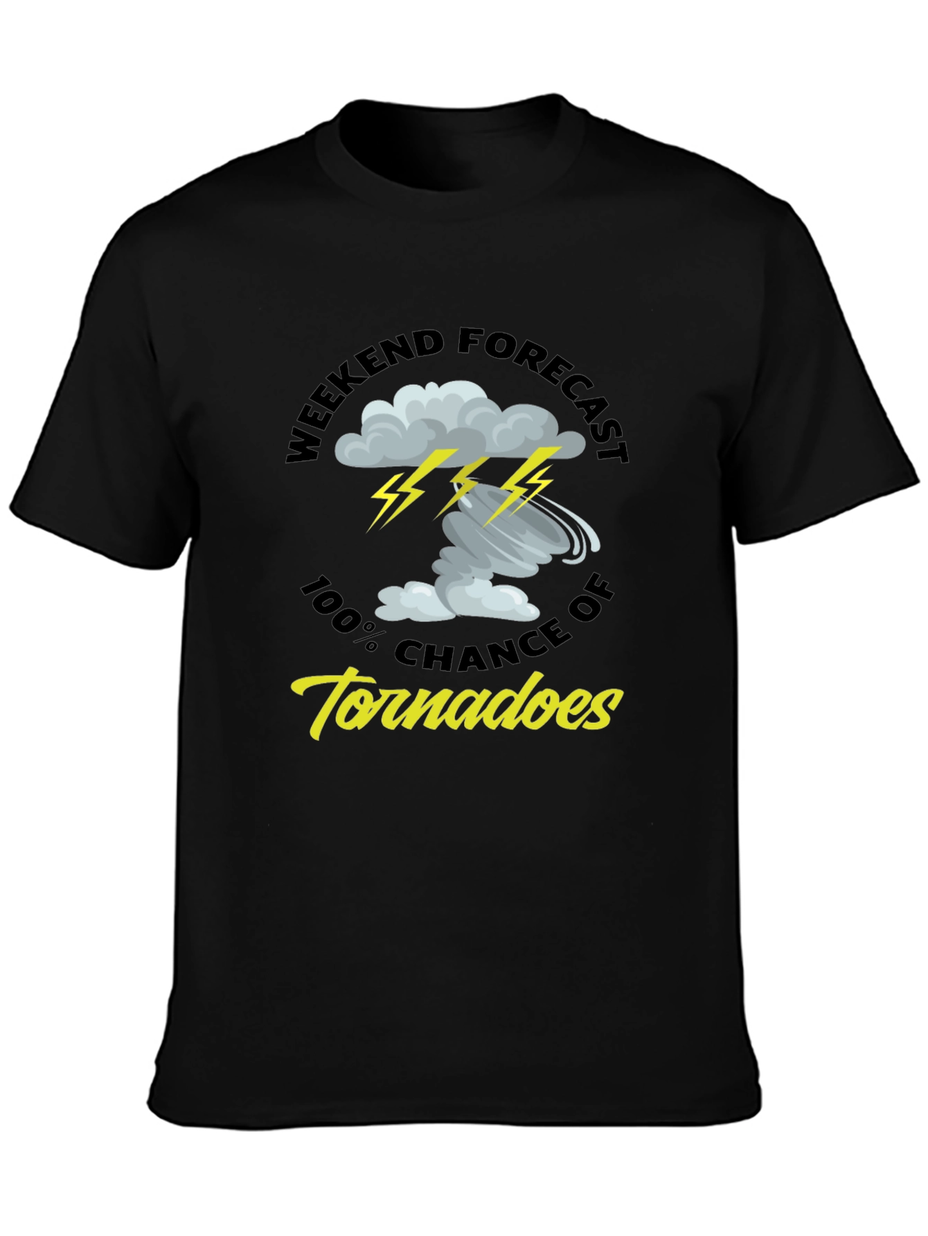 Weekend Tornado Forecast Graphic Tee