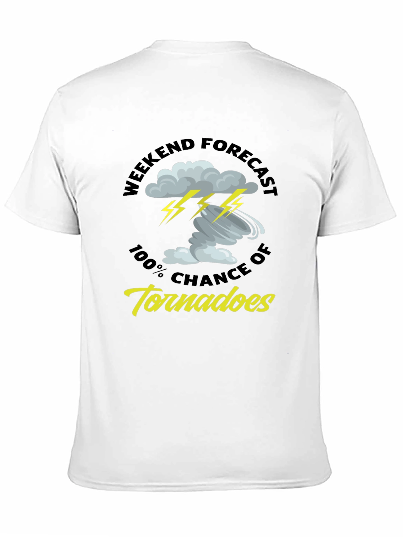 Weekend Tornado Forecast Graphic Tee